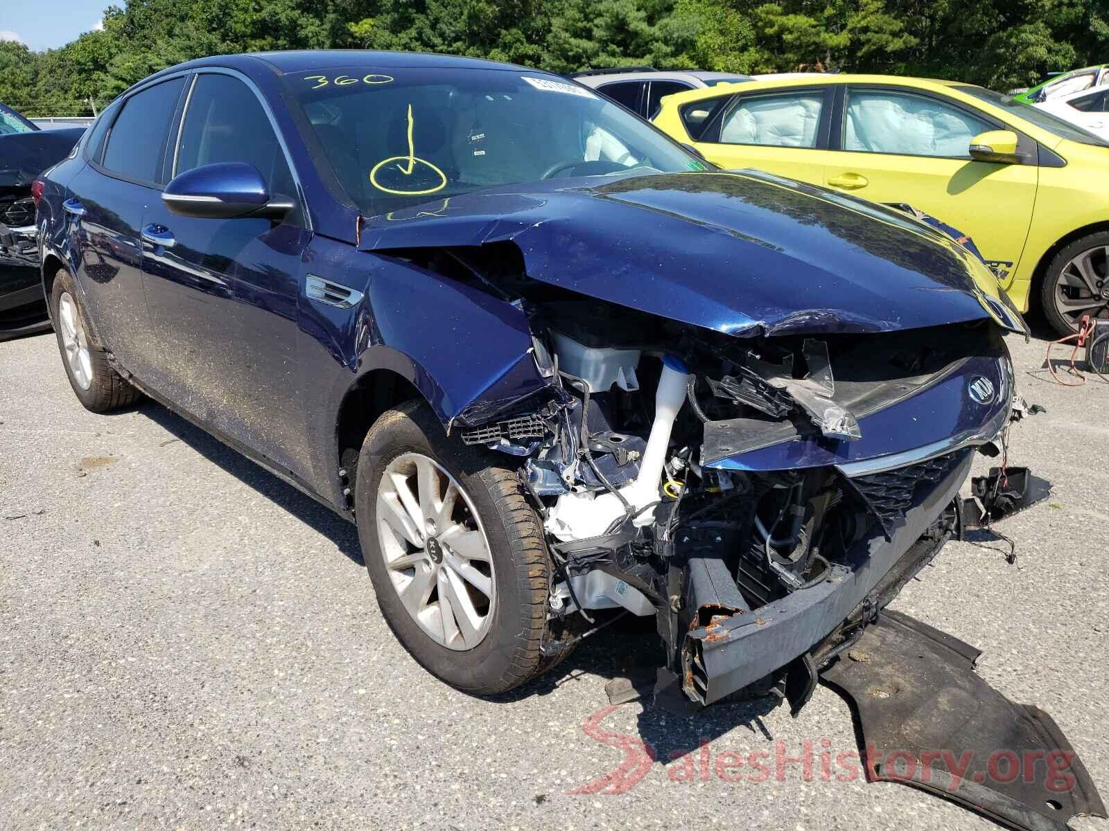 5XXGT4L37JG191483 2018 KIA OPTIMA