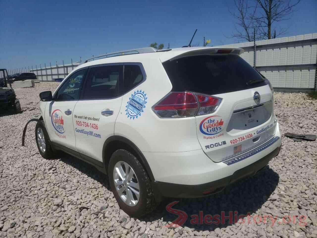 5N1AT2MV2GC885867 2016 NISSAN ROGUE