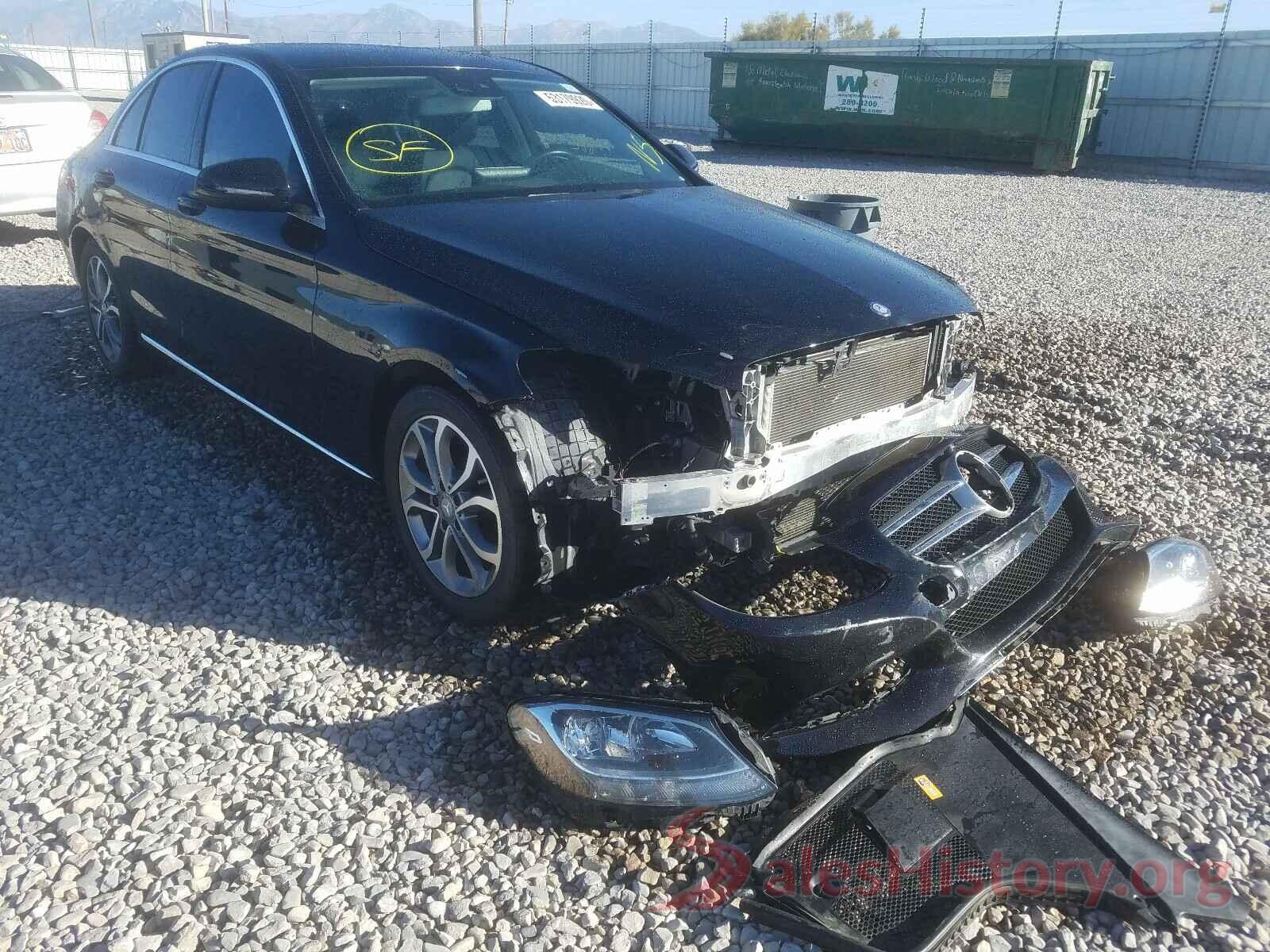 55SWF4JB0GU132301 2016 MERCEDES-BENZ C CLASS