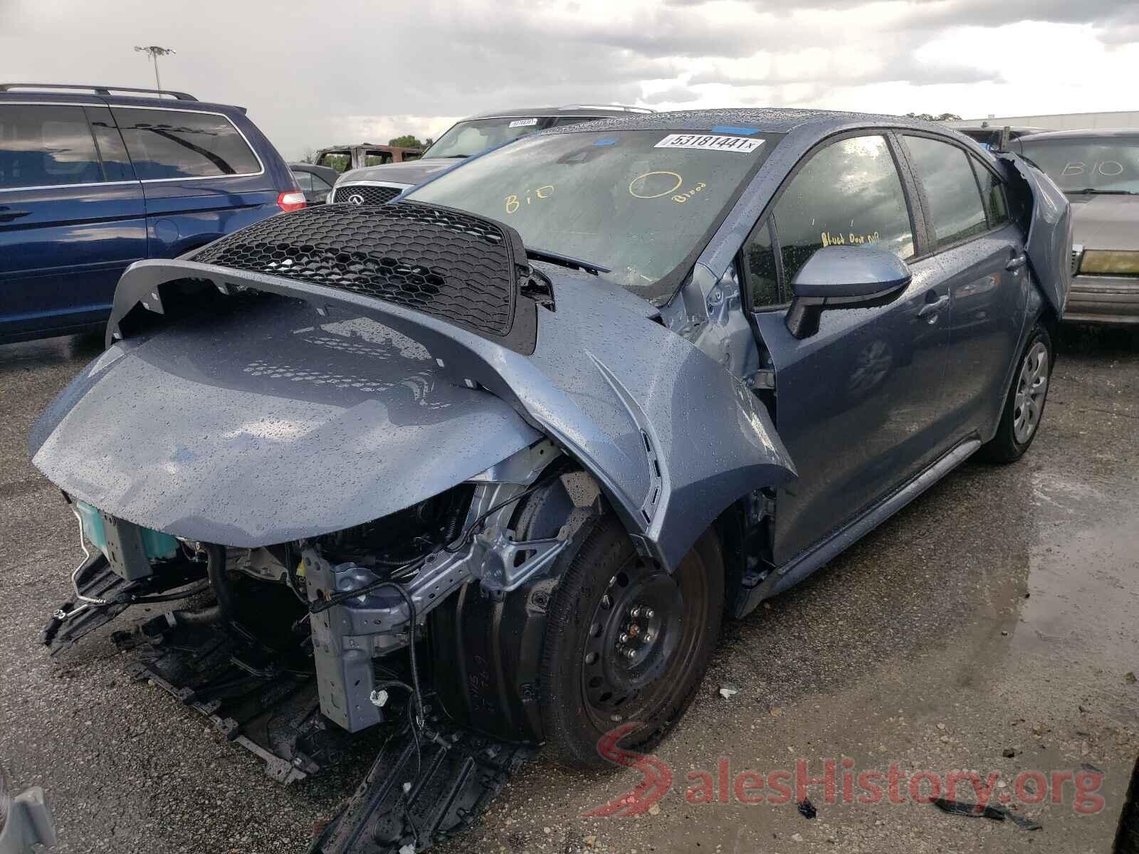 JTDEPMAEXMJ187251 2021 TOYOTA COROLLA