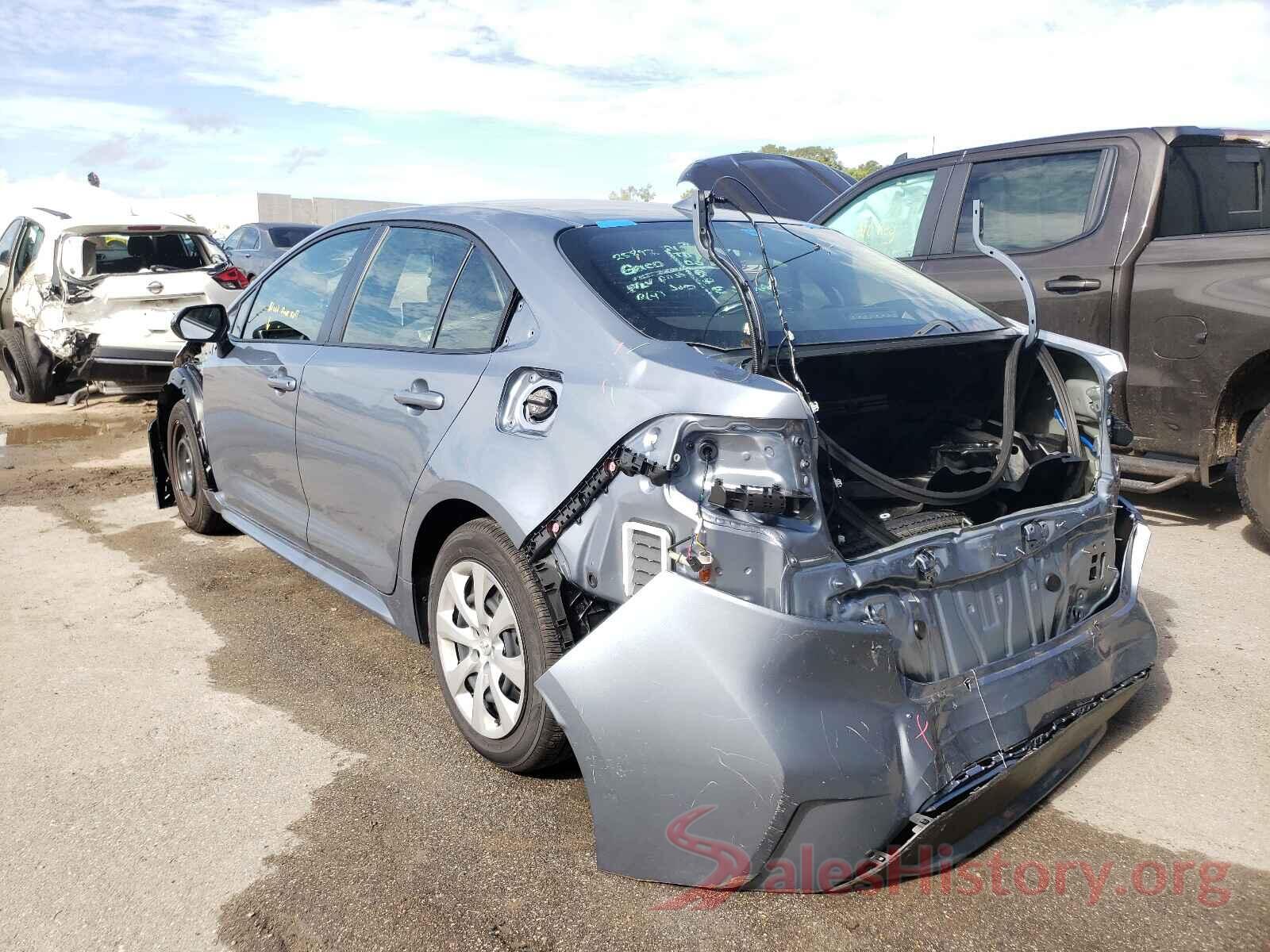 JTDEPMAEXMJ187251 2021 TOYOTA COROLLA