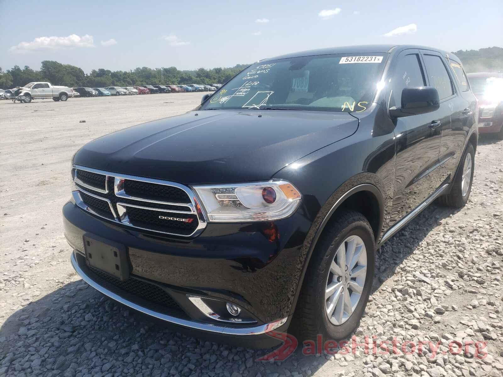 1C4RDJAG3KC734310 2019 DODGE DURANGO