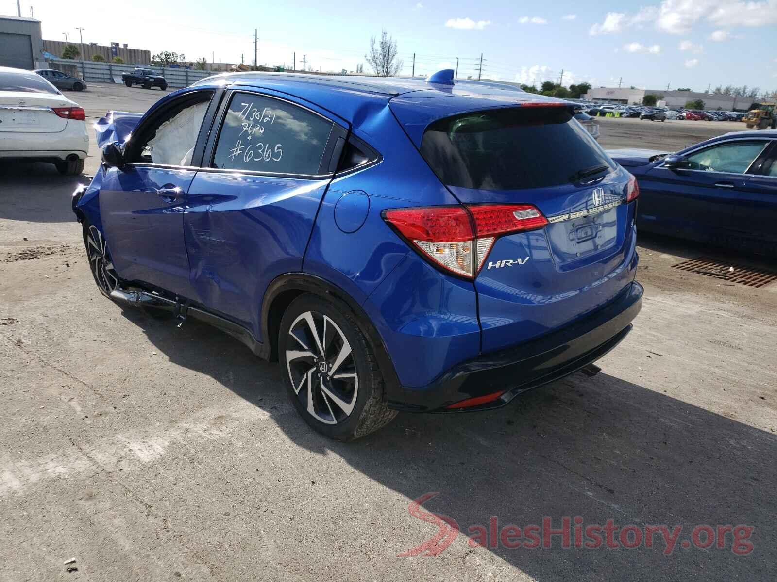 3CZRU5H18KM726365 2019 HONDA HR-V