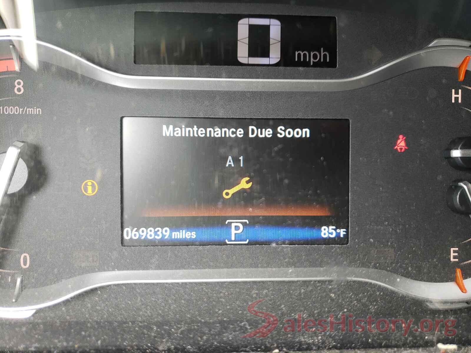 5FNYF5H34GB055754 2016 HONDA PILOT