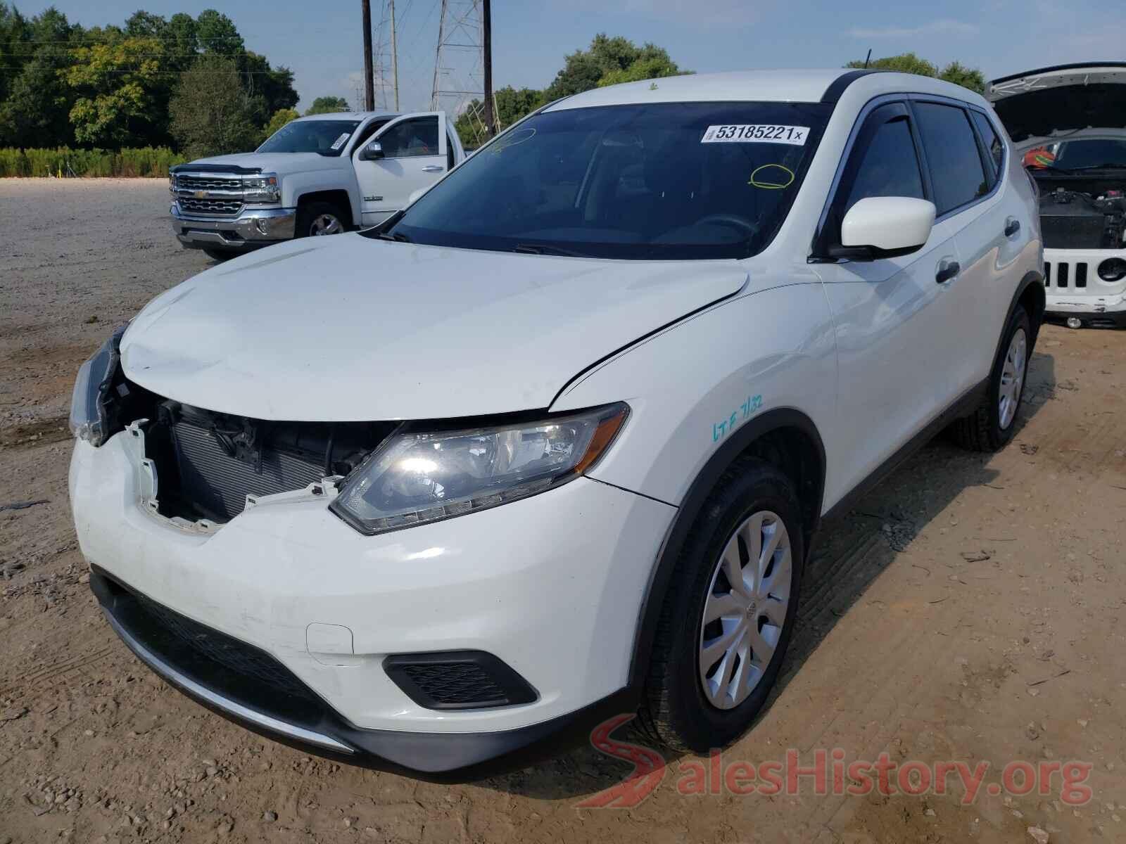 KNMAT2MV9GP607626 2016 NISSAN ROGUE