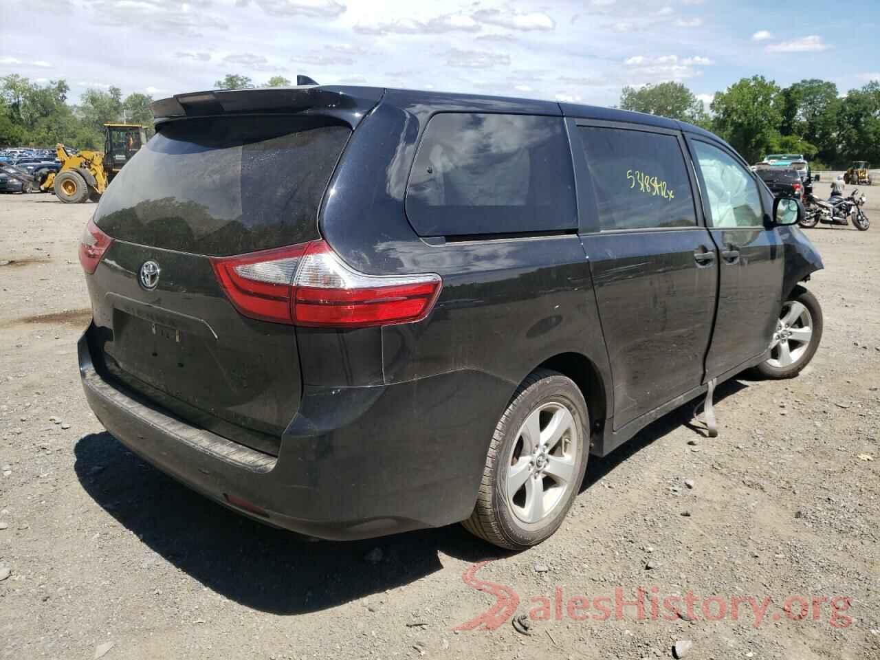 5TDZZ3DC1KS993821 2019 TOYOTA SIENNA