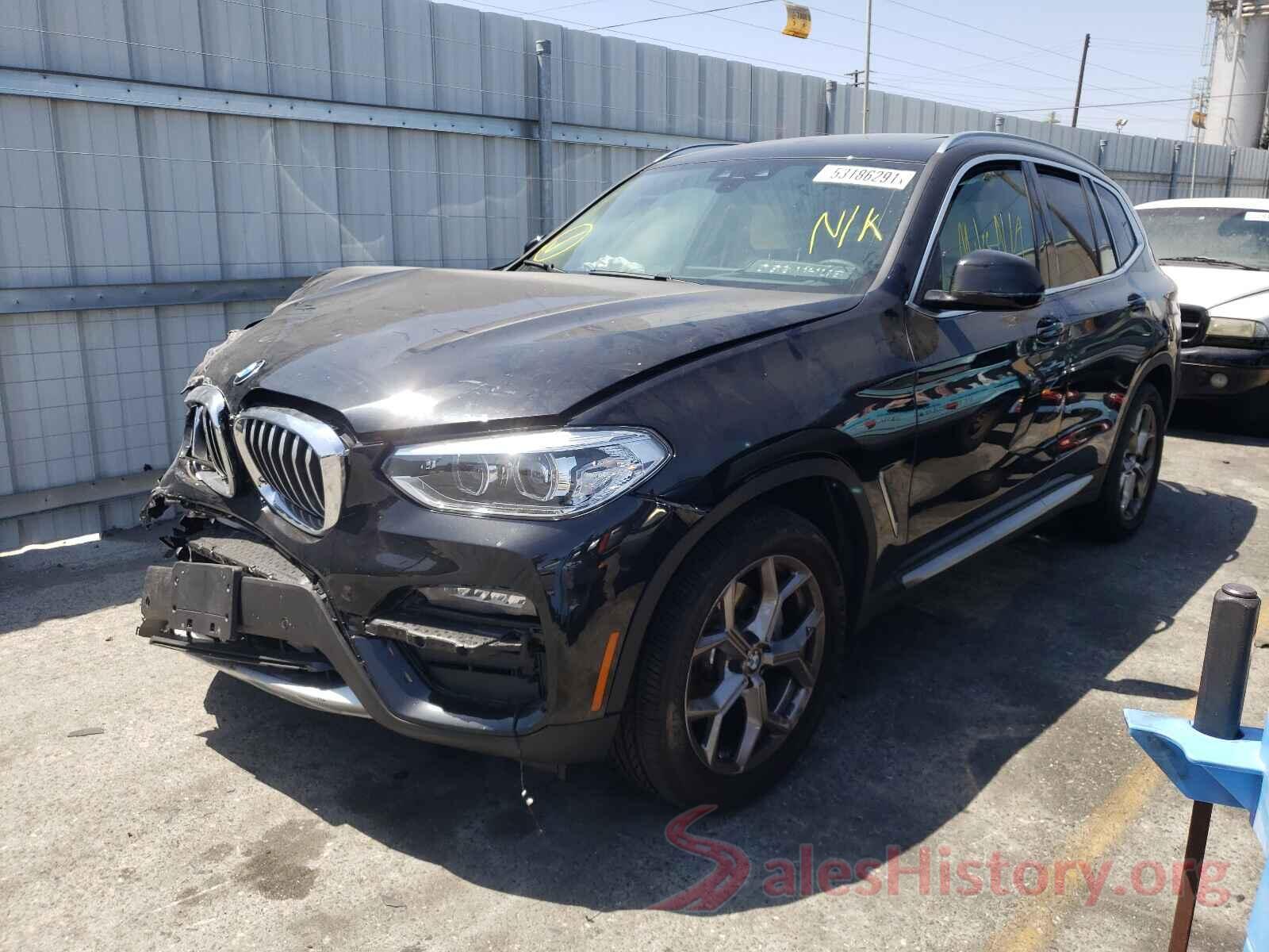 5UXTY3C09M9F05198 2021 BMW X3