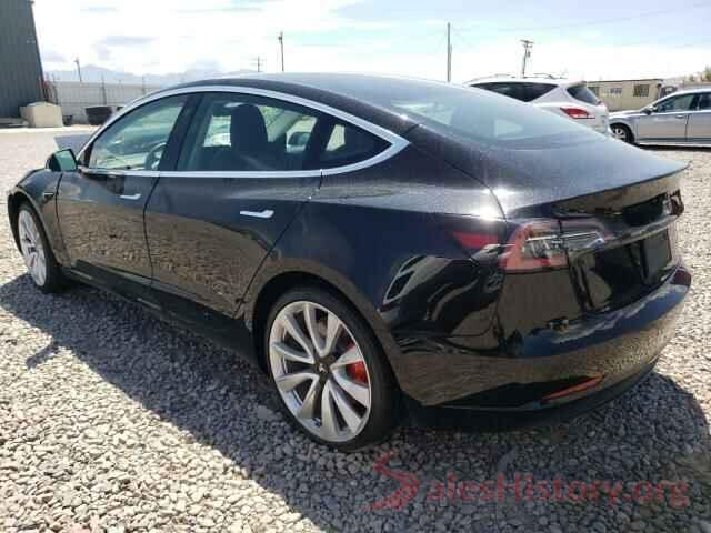 5YJ3E1EB6KF237272 2019 TESLA MODEL 3