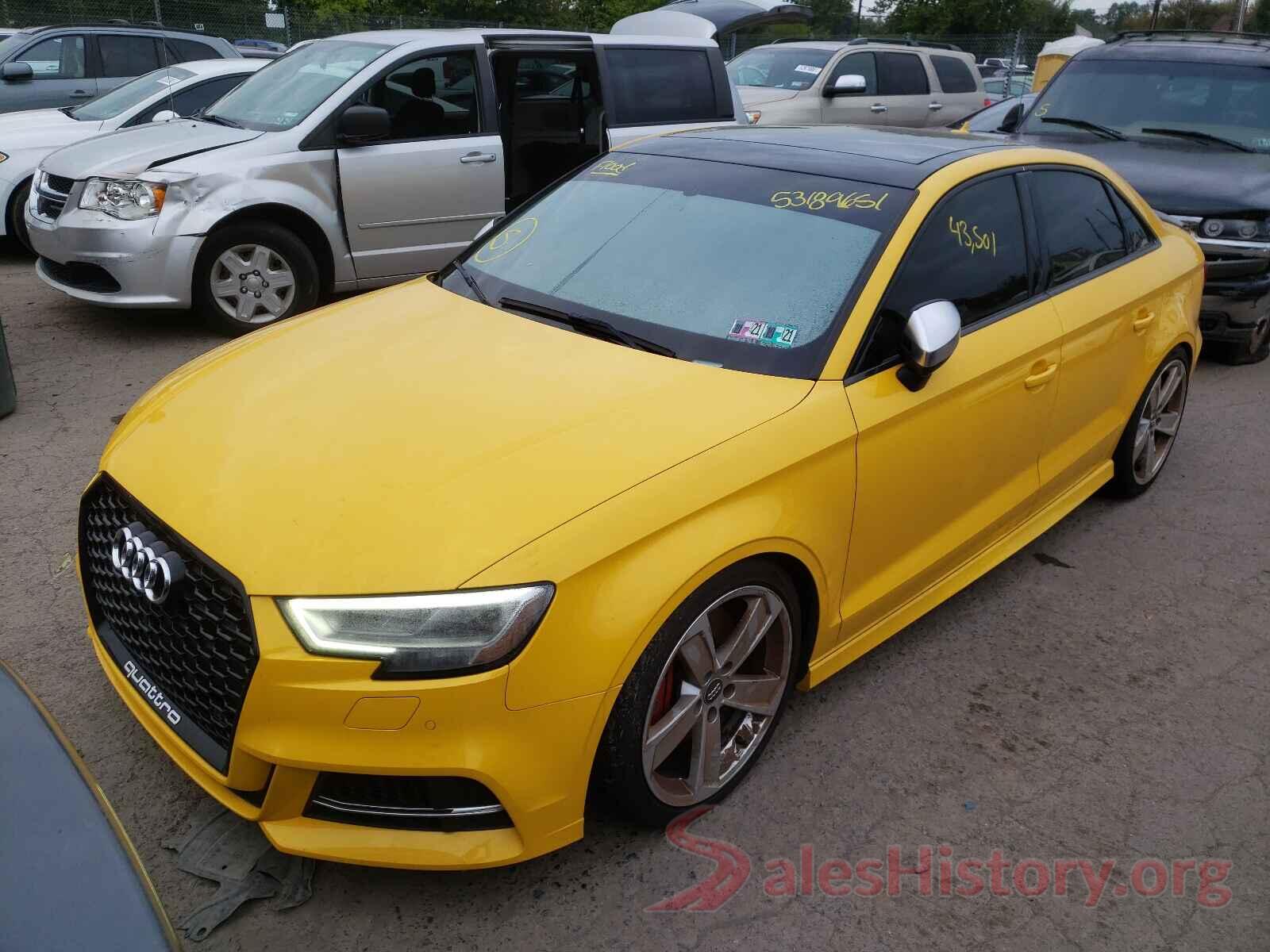 WAUB1GFF0H1025753 2017 AUDI S3