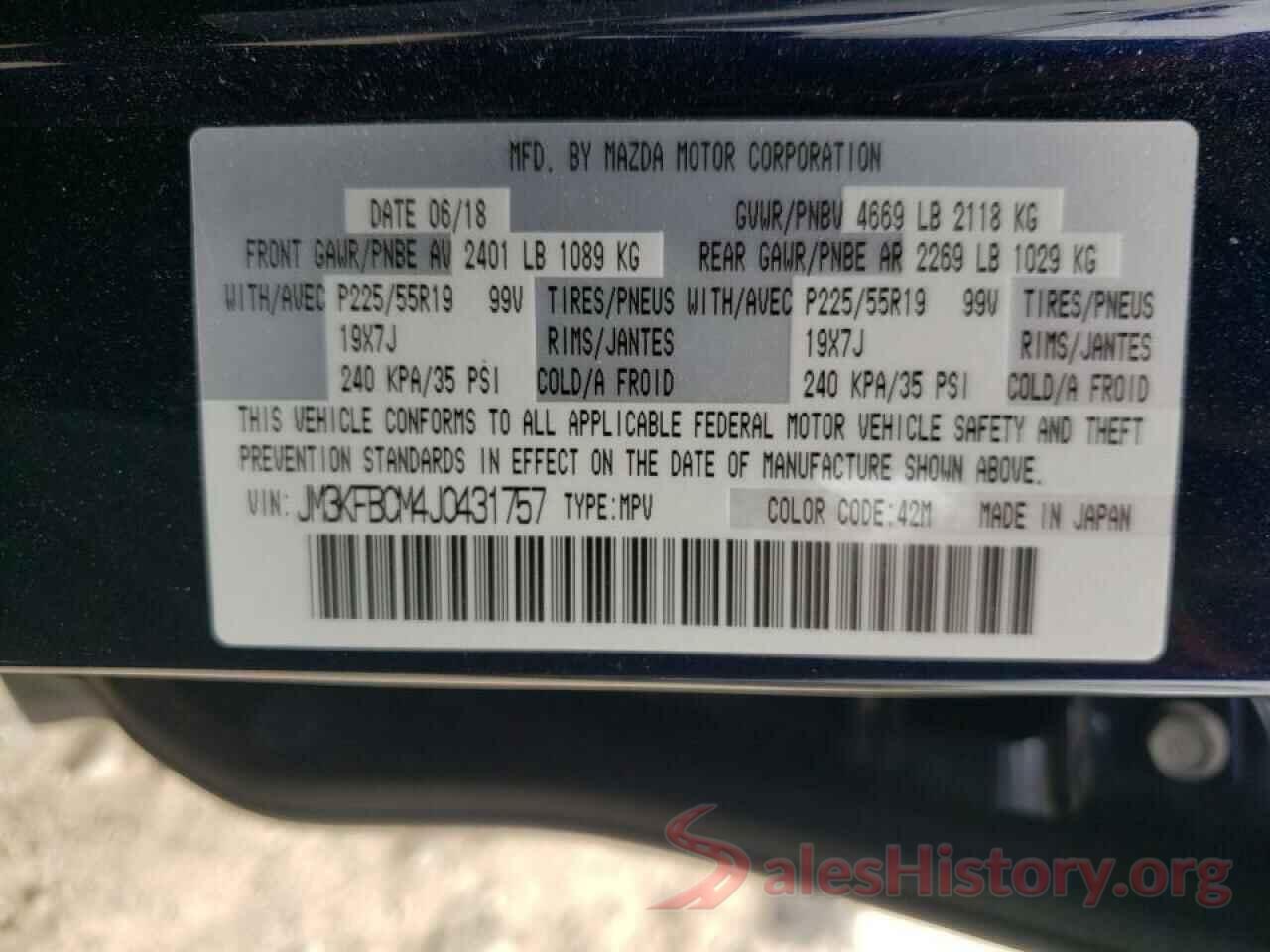 JM3KFBCM4J0431757 2018 MAZDA CX-5