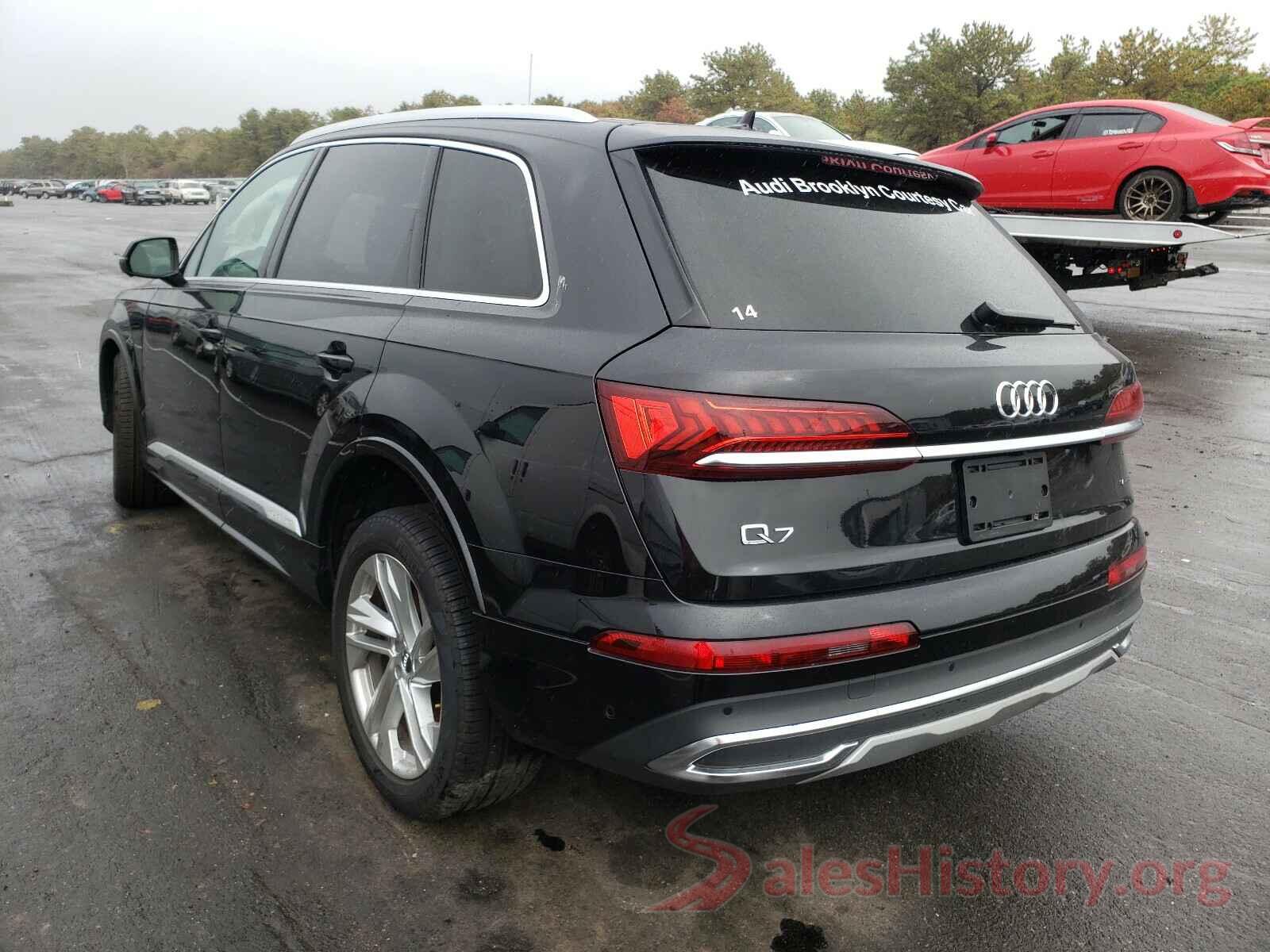 WA1LXAF71LD004259 2020 AUDI Q7