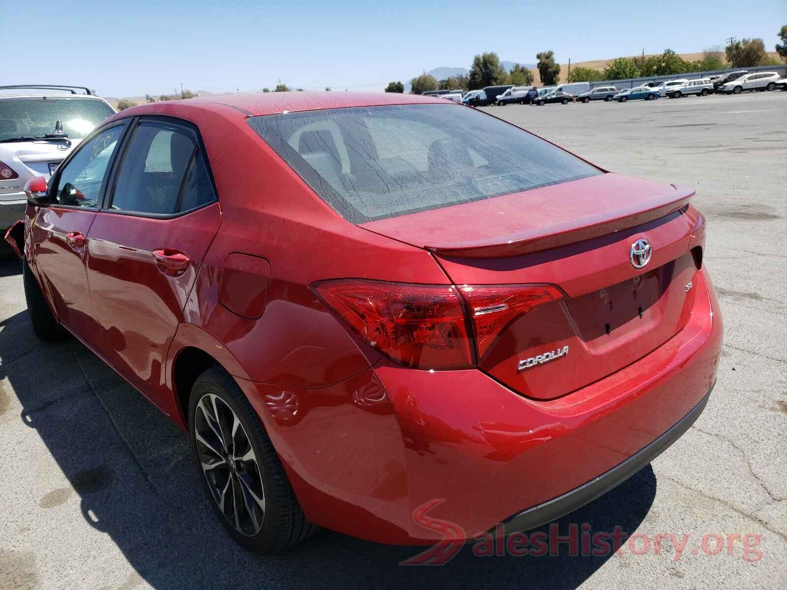 2T1BURHE7JC004135 2018 TOYOTA COROLLA