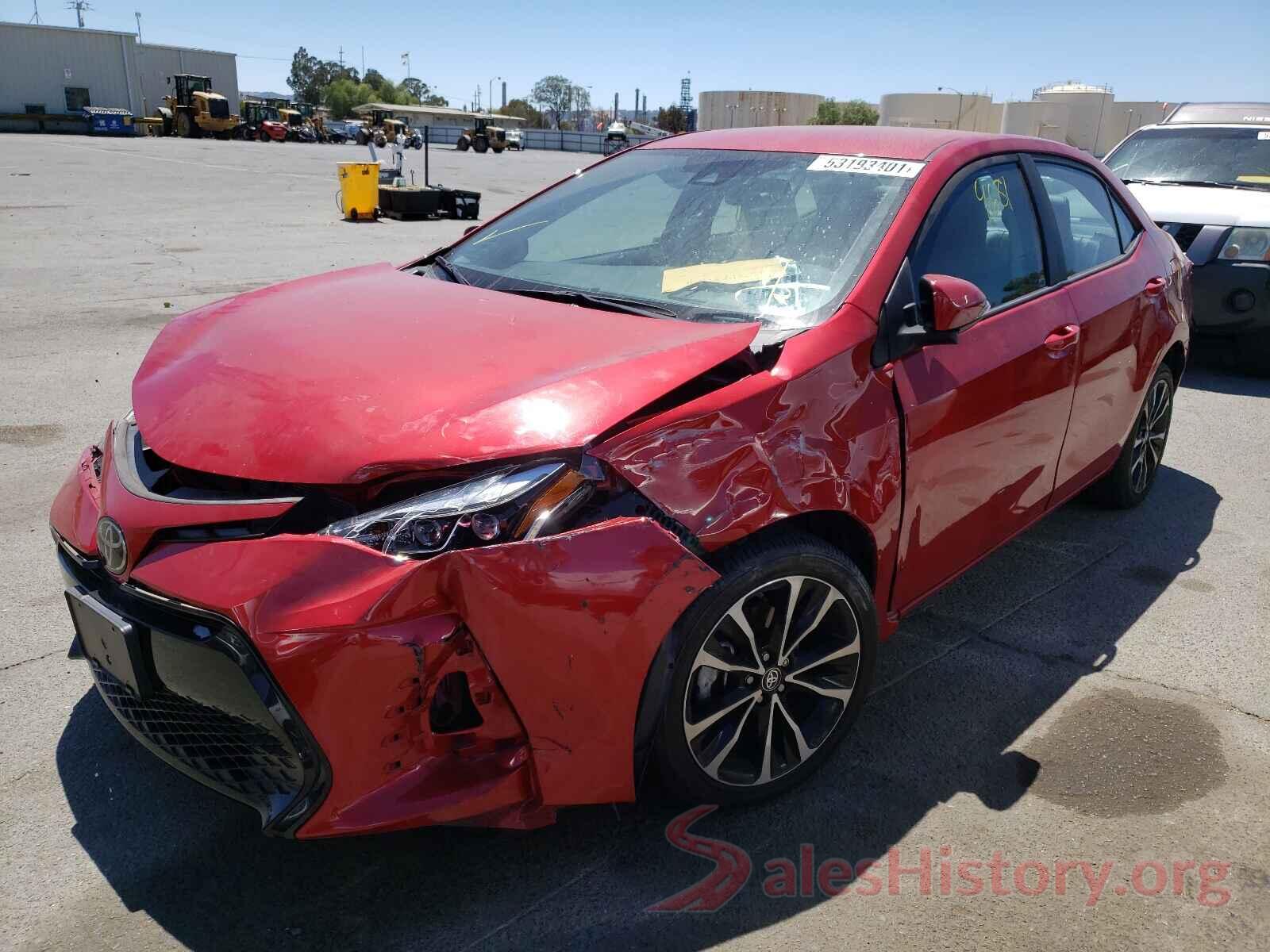 2T1BURHE7JC004135 2018 TOYOTA COROLLA