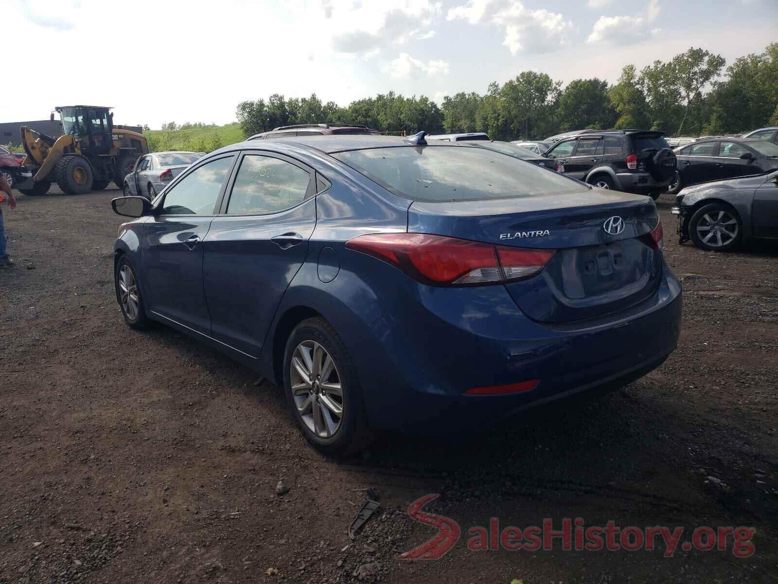 KMHDH4AEXGU586748 2016 HYUNDAI ELANTRA