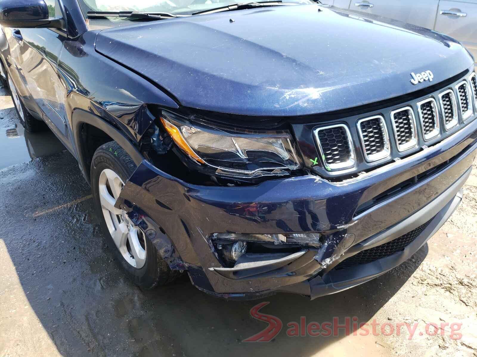 3C4NJCBB2KT652613 2019 JEEP COMPASS