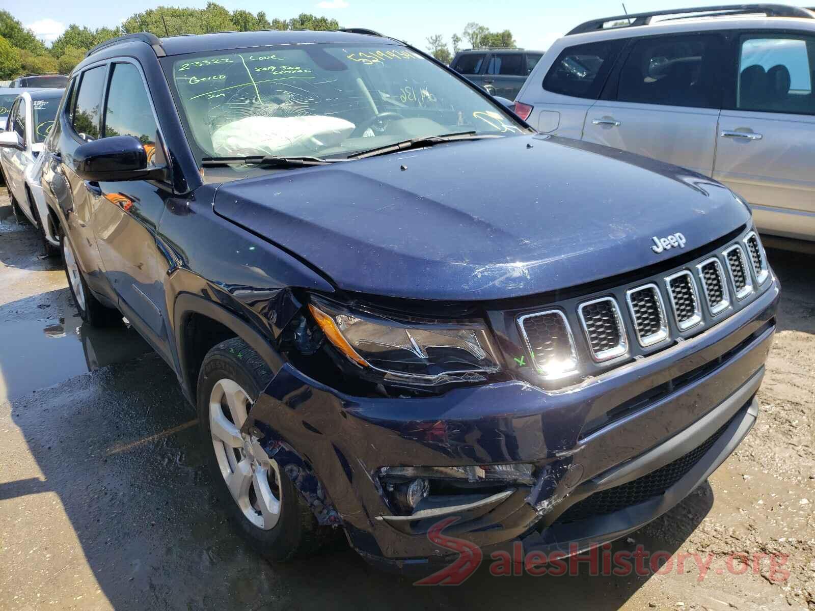 3C4NJCBB2KT652613 2019 JEEP COMPASS