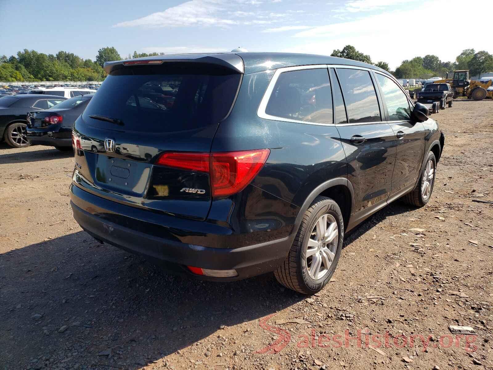 5FNYF6H1XGB044293 2016 HONDA PILOT