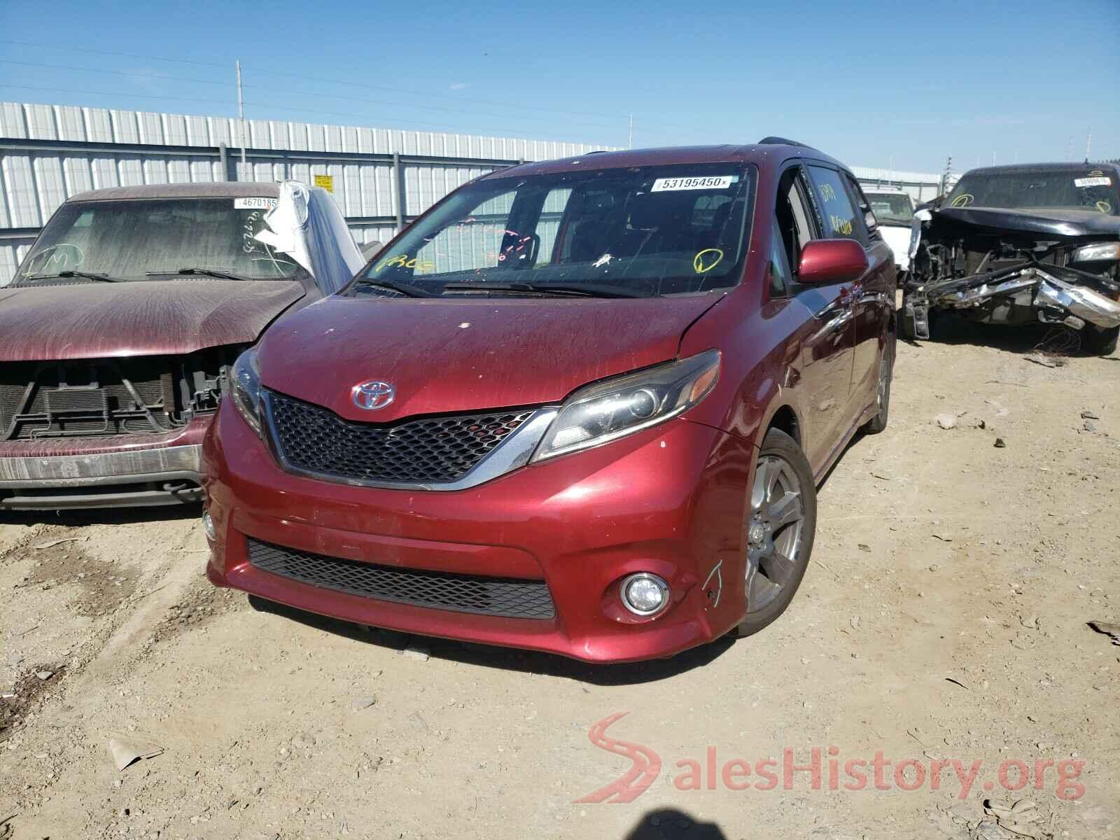 5TDXZ3DC0HS815754 2017 TOYOTA SIENNA