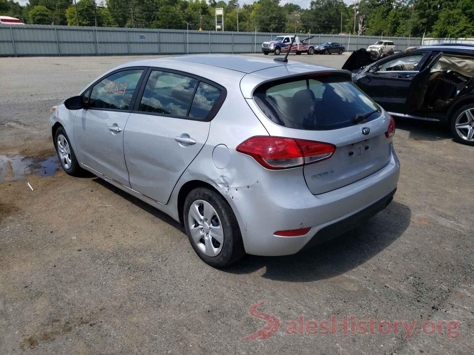 KNAFK5A84H5668739 2017 KIA FORTE