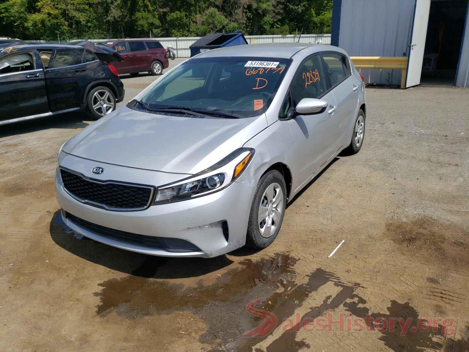 KNAFK5A84H5668739 2017 KIA FORTE