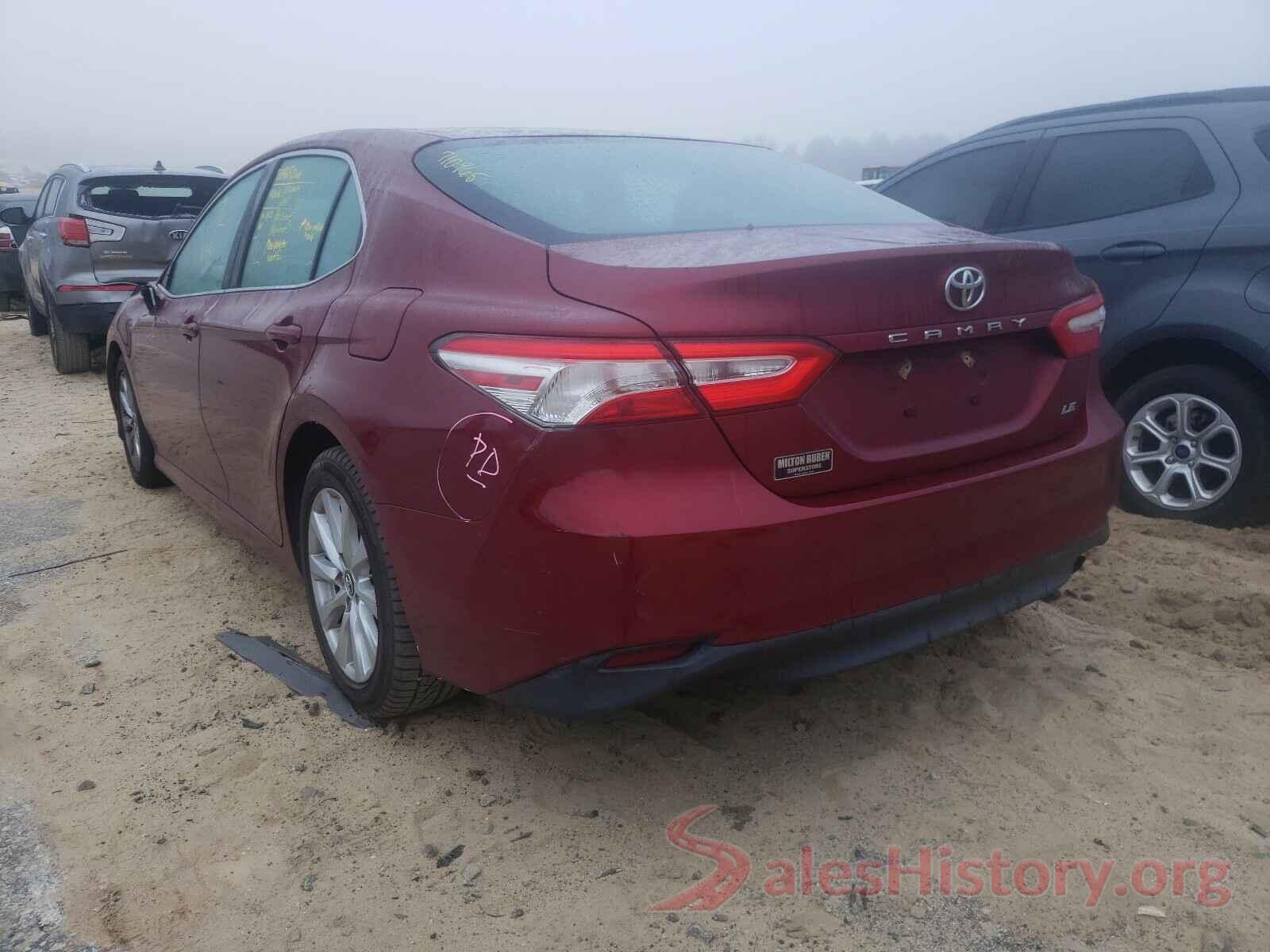 4T1B11HK6JU530805 2018 TOYOTA CAMRY