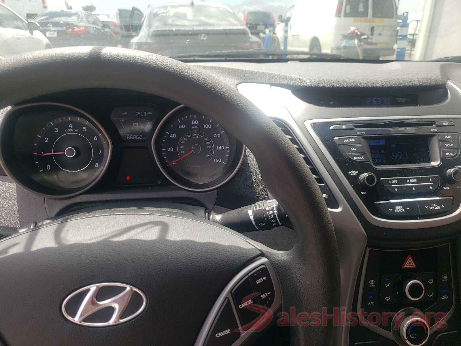 5NPDH4AEXGH769937 2016 HYUNDAI ELANTRA