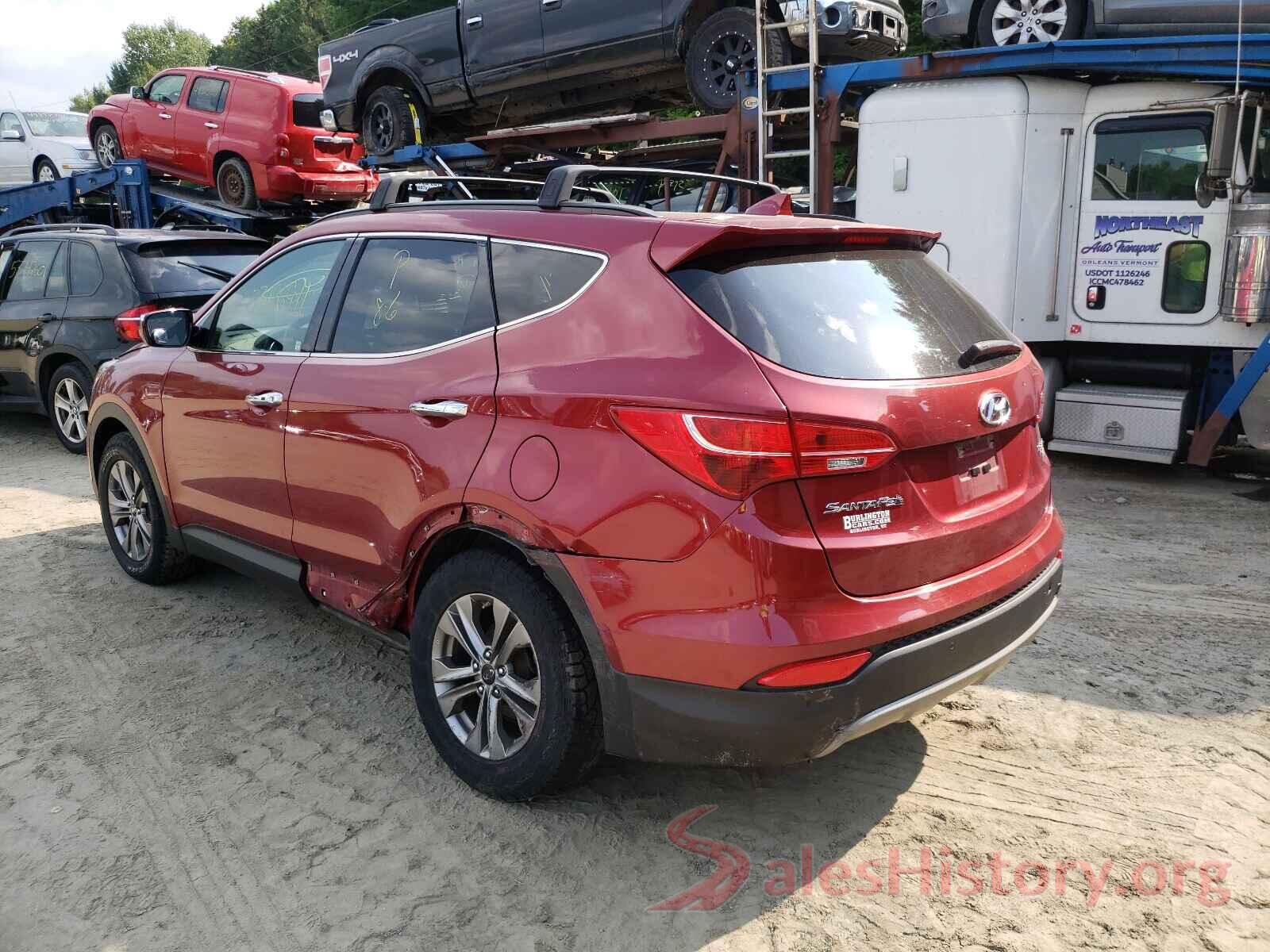 5XYZUDLB3GG309210 2016 HYUNDAI SANTA FE