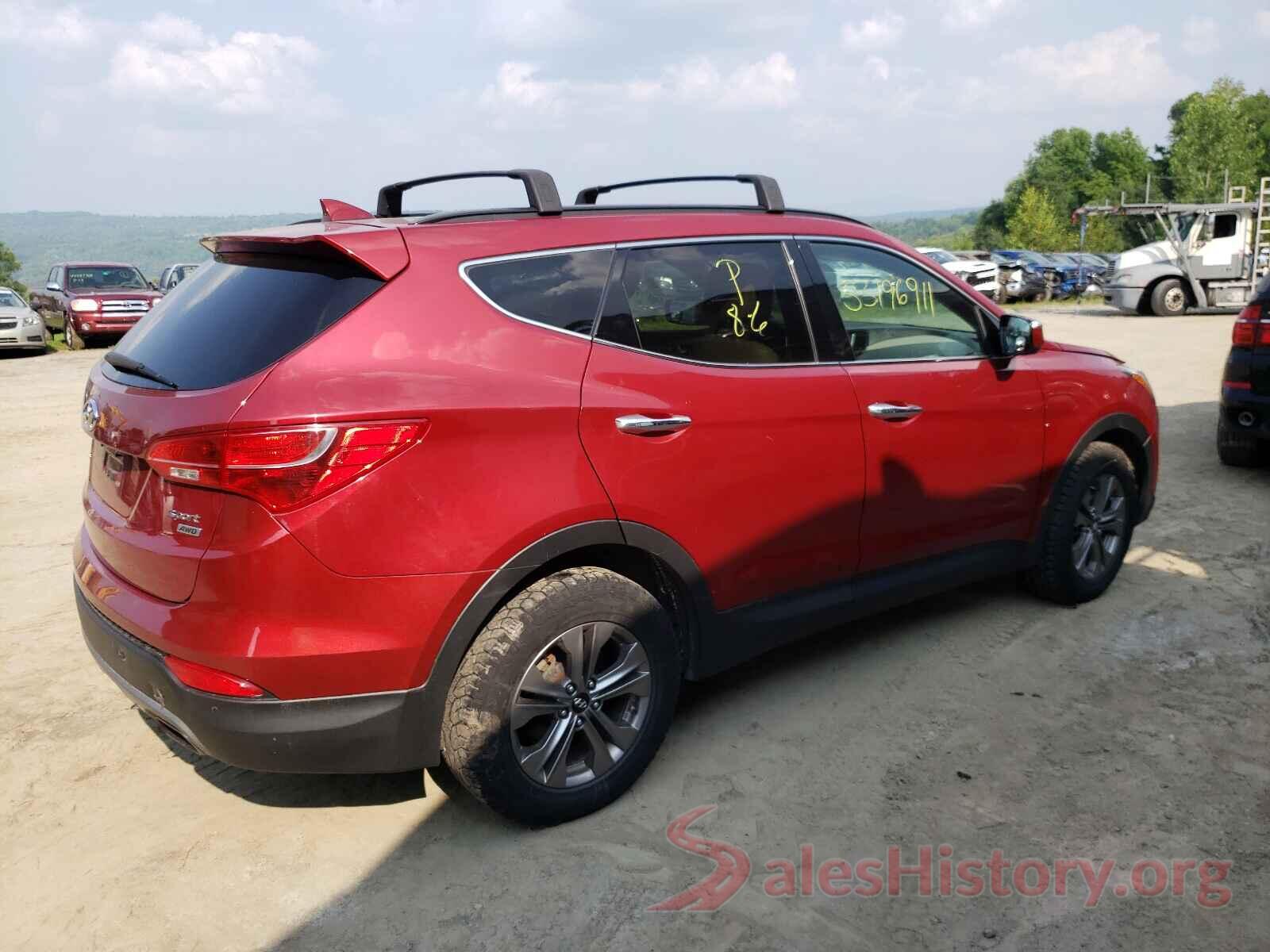 5XYZUDLB3GG309210 2016 HYUNDAI SANTA FE