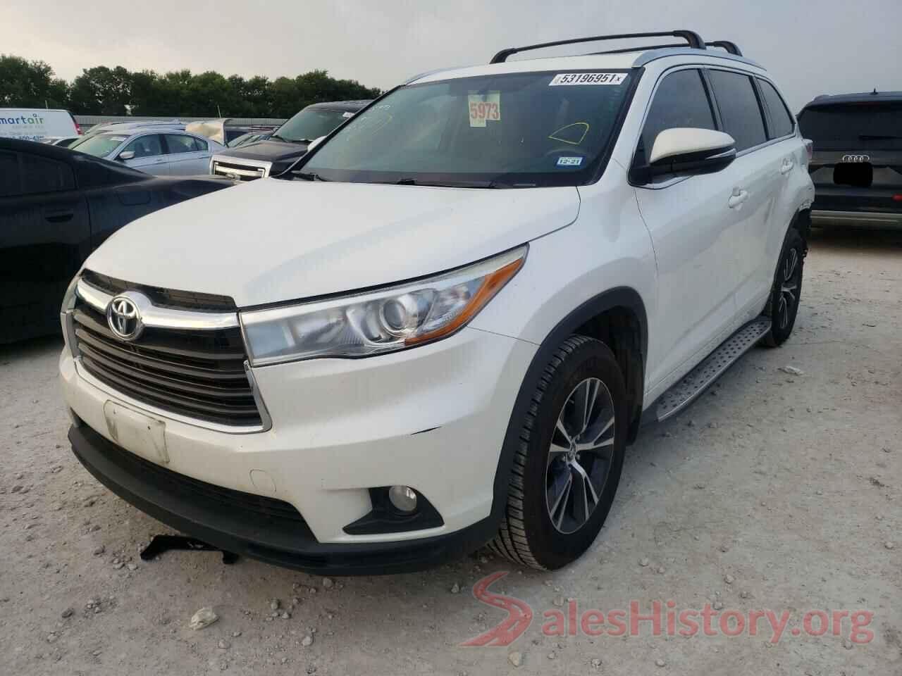 5TDKKRFH1GS163011 2016 TOYOTA HIGHLANDER