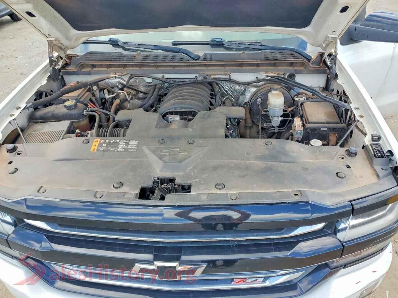 2018 CHEVROLET SILVERADO VIN 1GCVKREC8JZ294784, VIN plate