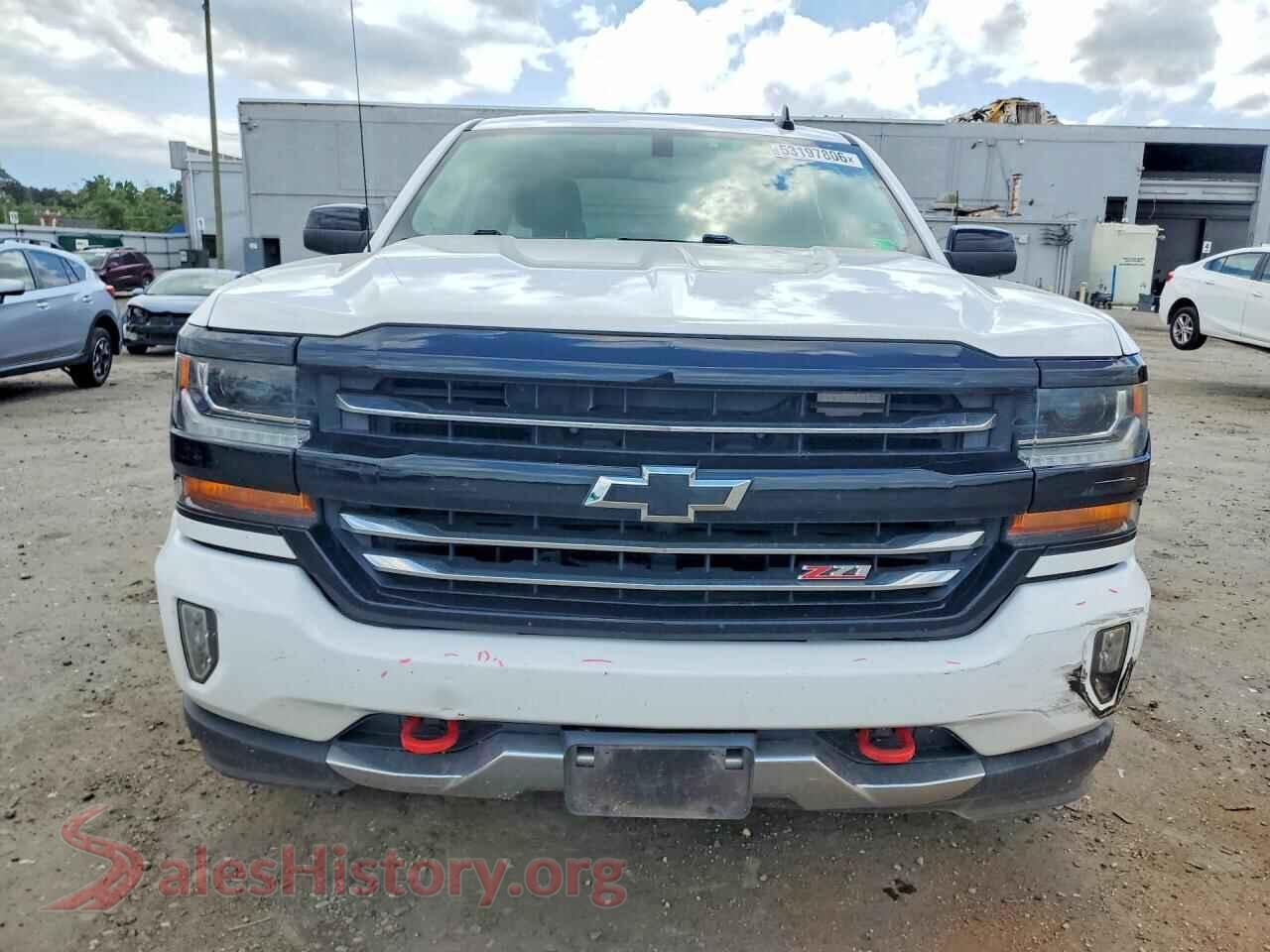 2018 CHEVROLET SILVERADO VIN 1GCVKREC8JZ294784, rear view