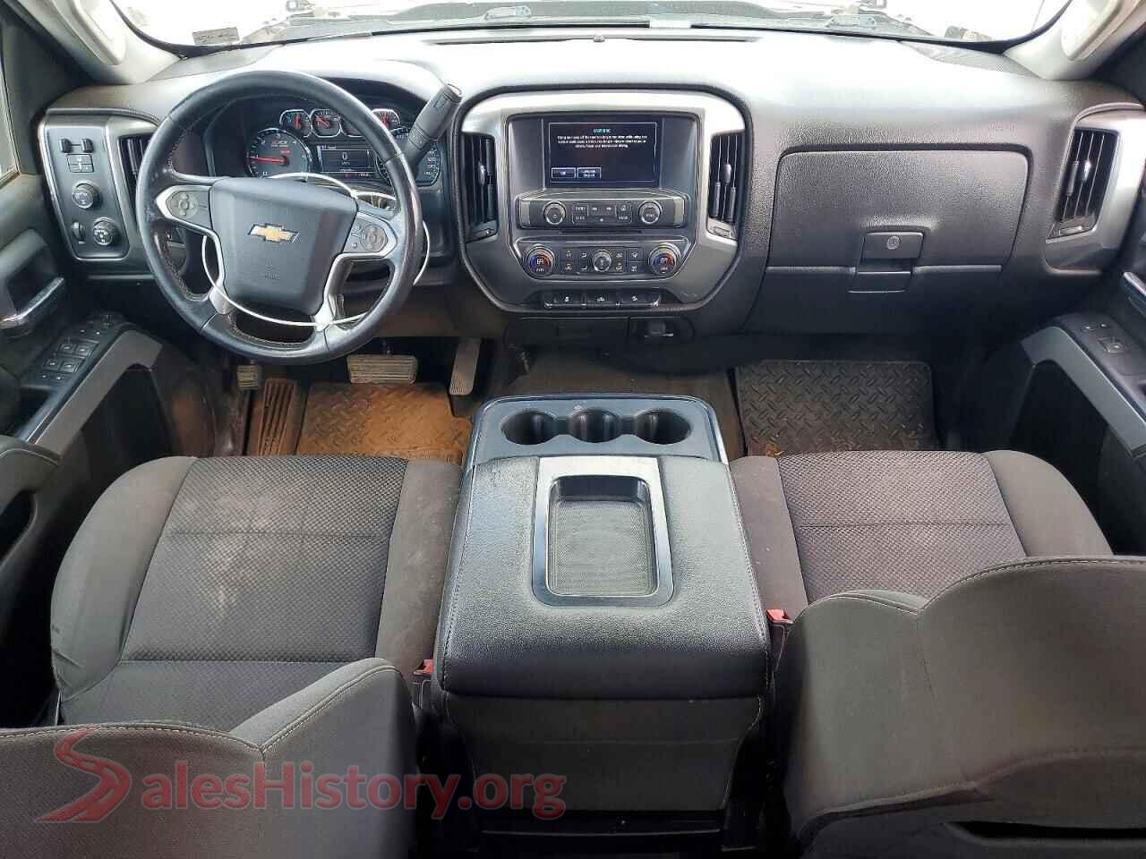 2018 CHEVROLET SILVERADO VIN 1GCVKREC8JZ294784, interior dashboard
