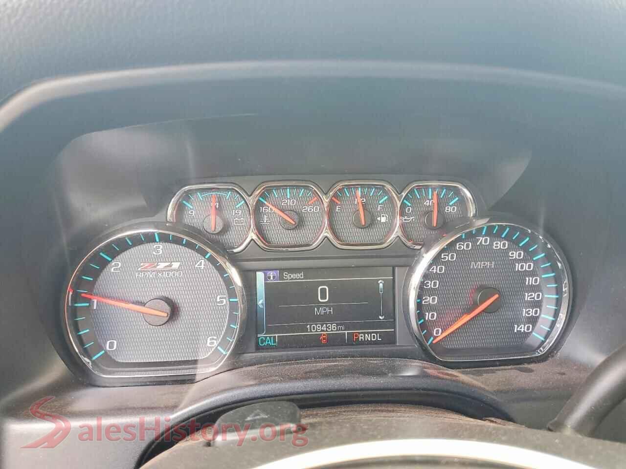 2018 CHEVROLET SILVERADO VIN 1GCVKREC8JZ294784, interior center console