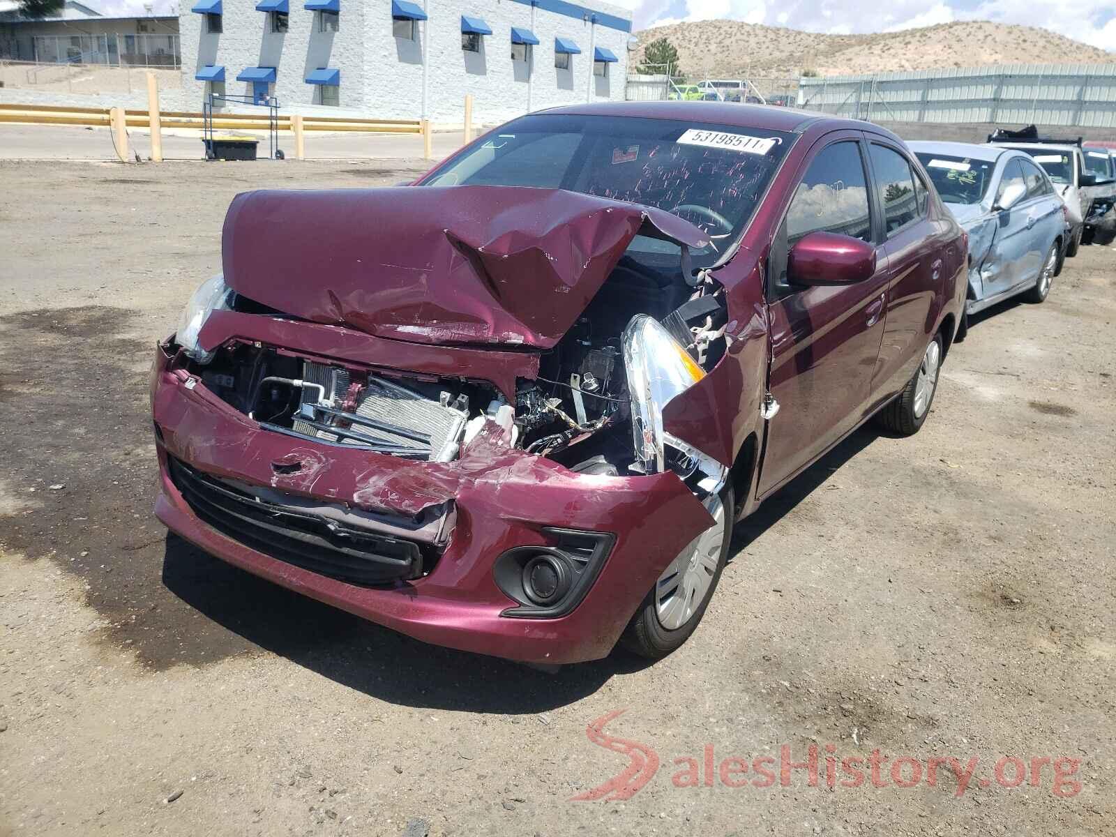 ML32F3FJ4JHF02804 2018 MITSUBISHI MIRAGE