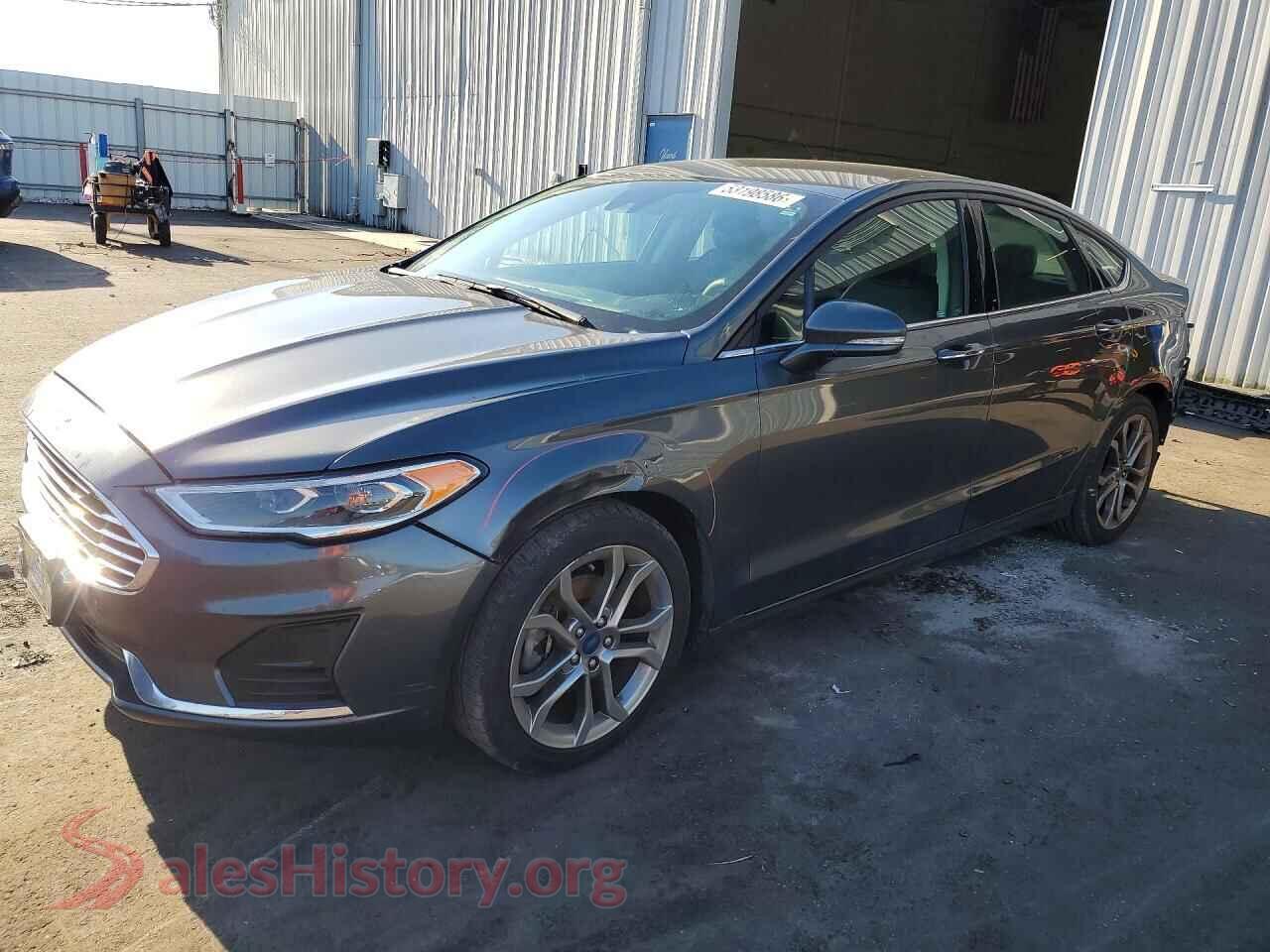 2020 FORD FUSION VIN 3FA6P0CD3LR207691, auction photo