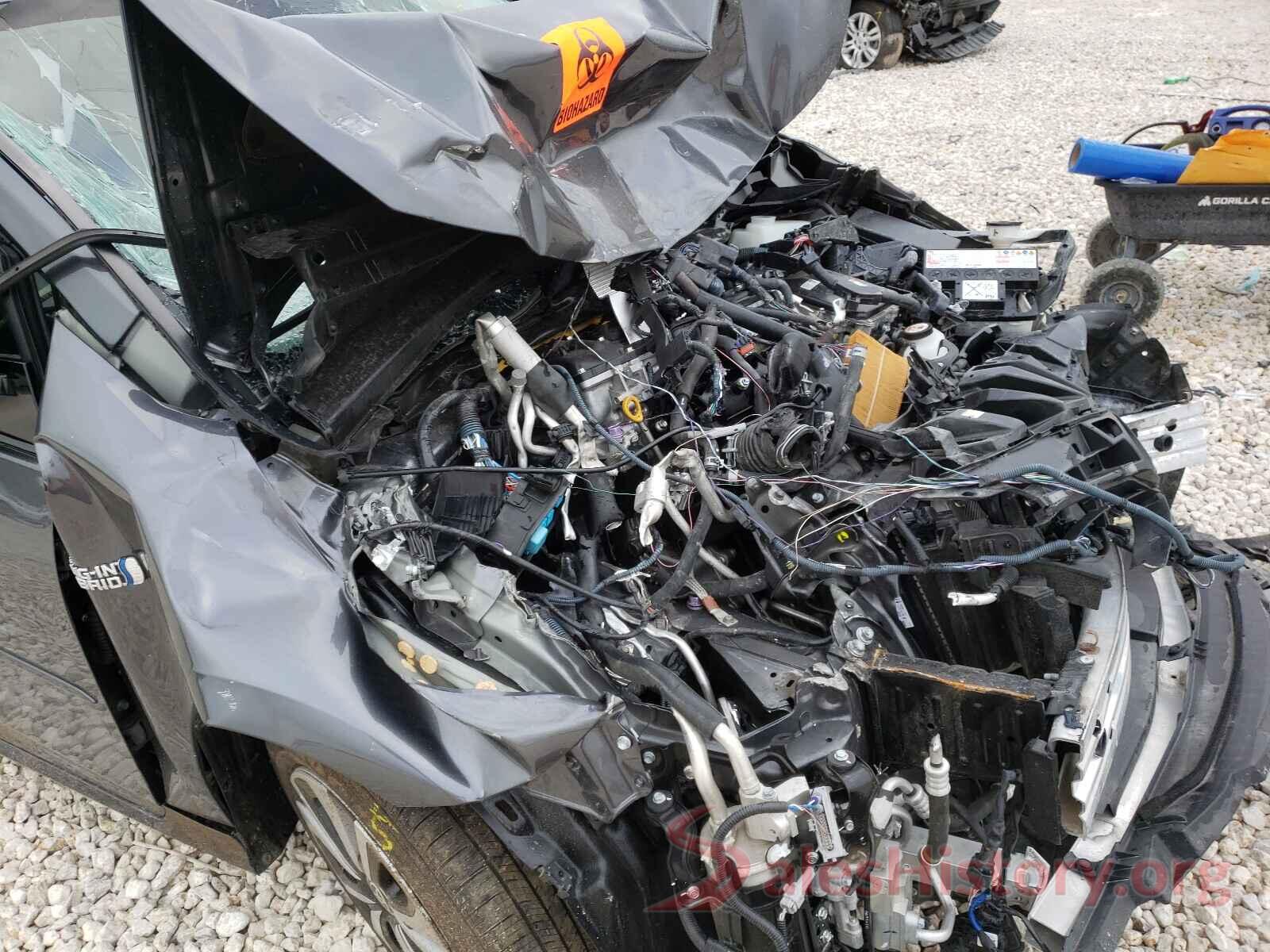 JTDKARFPXH3025061 2017 TOYOTA PRIUS