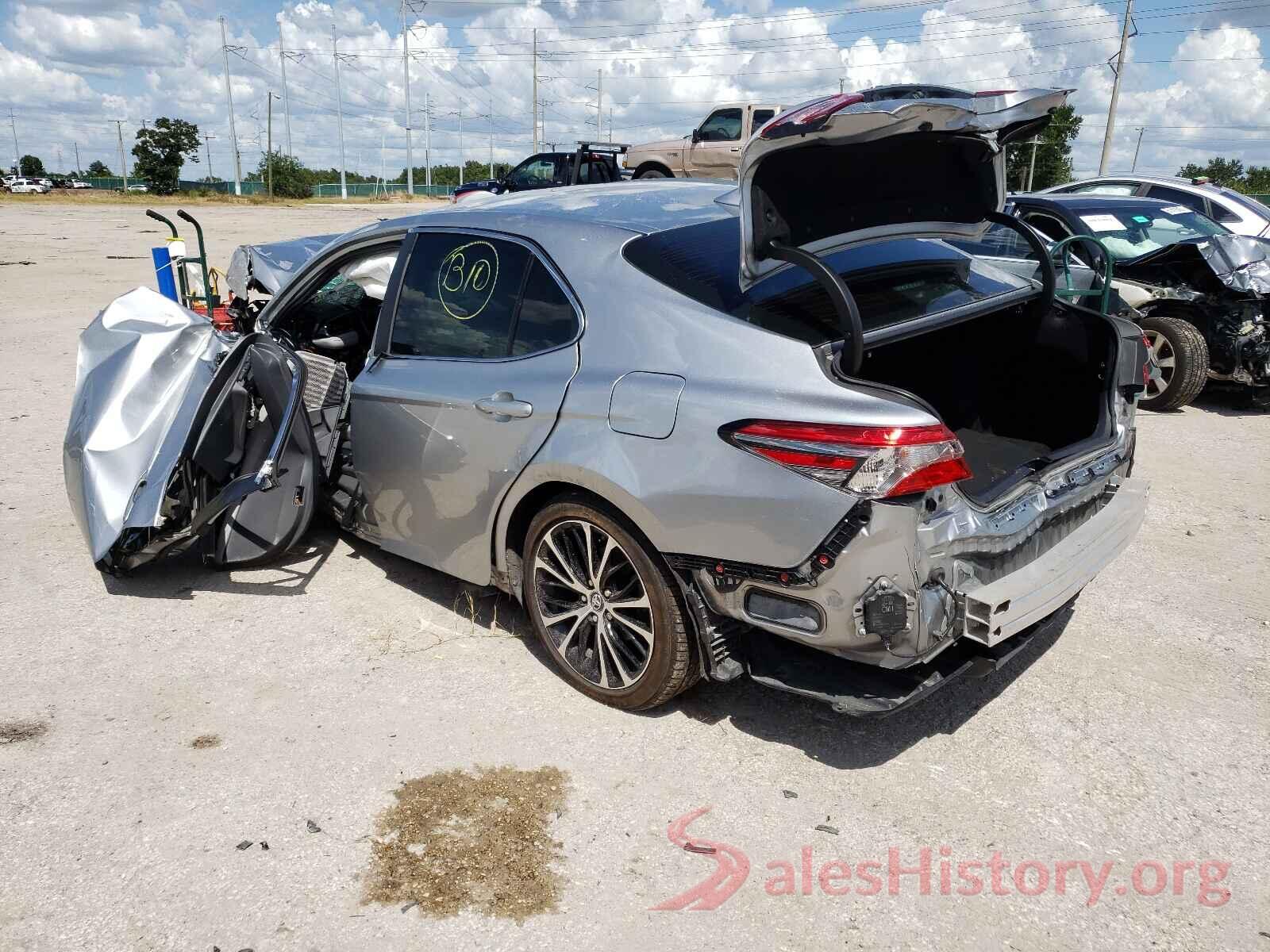 4T1B11HK4KU801572 2019 TOYOTA CAMRY