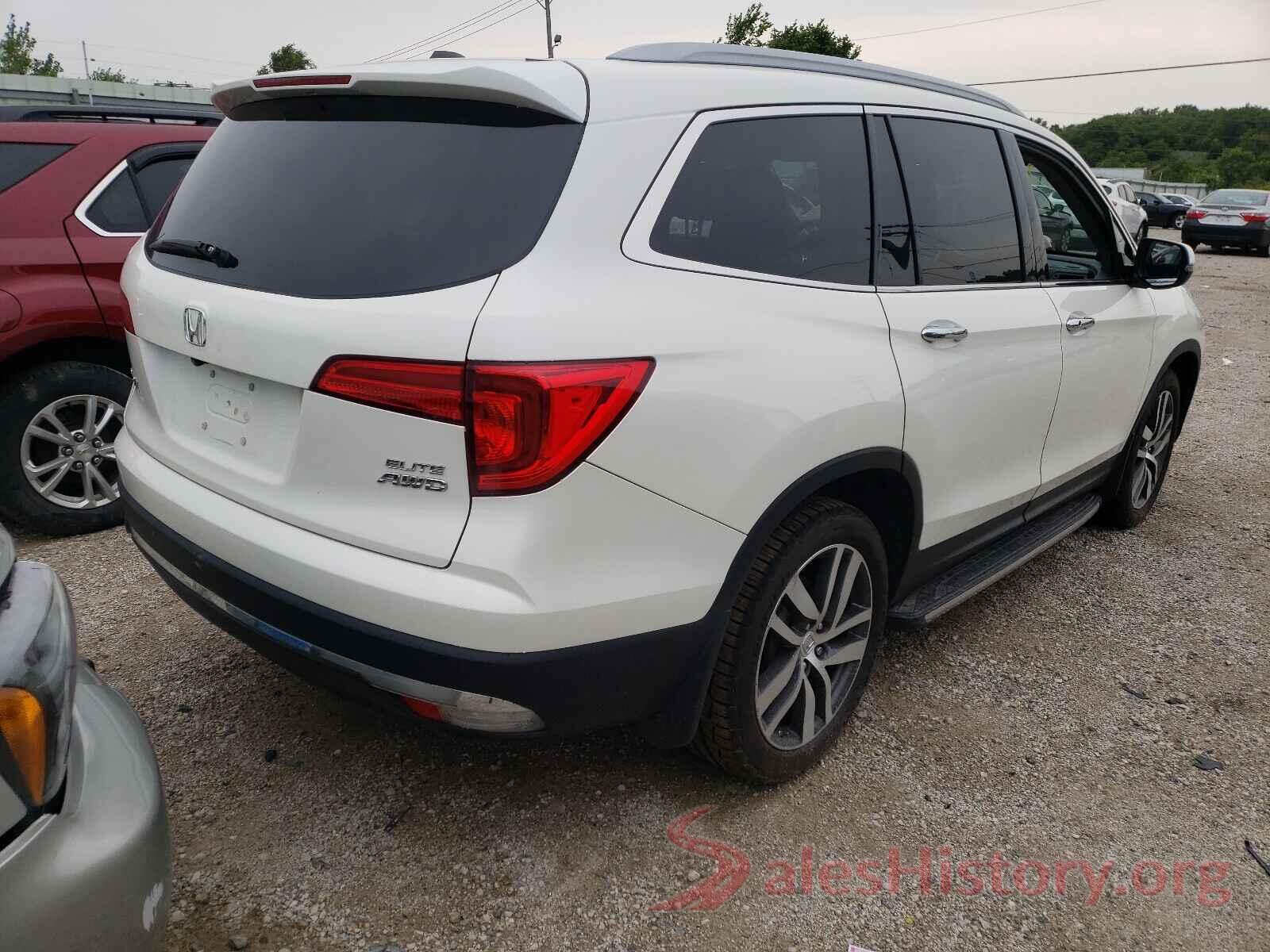 5FNYF6H07GB070485 2016 HONDA PILOT