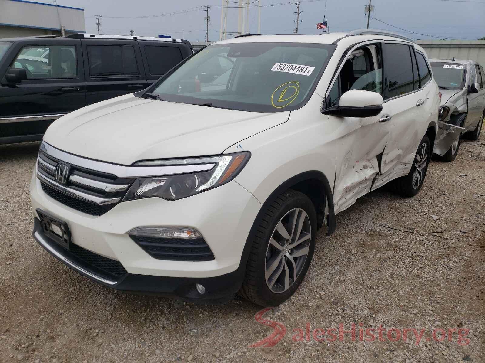 5FNYF6H07GB070485 2016 HONDA PILOT