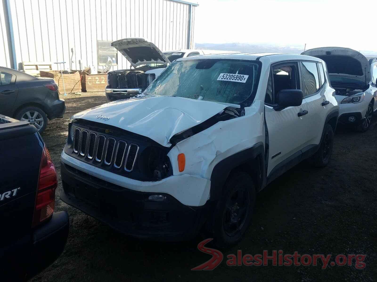 ZACCJBAH9HPE64369 2017 JEEP RENEGADE