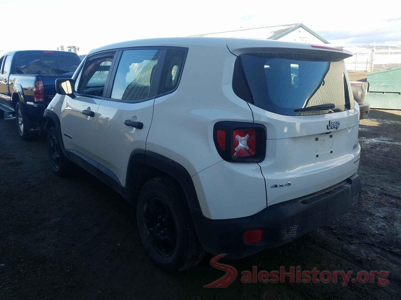 ZACCJBAH9HPE64369 2017 JEEP RENEGADE