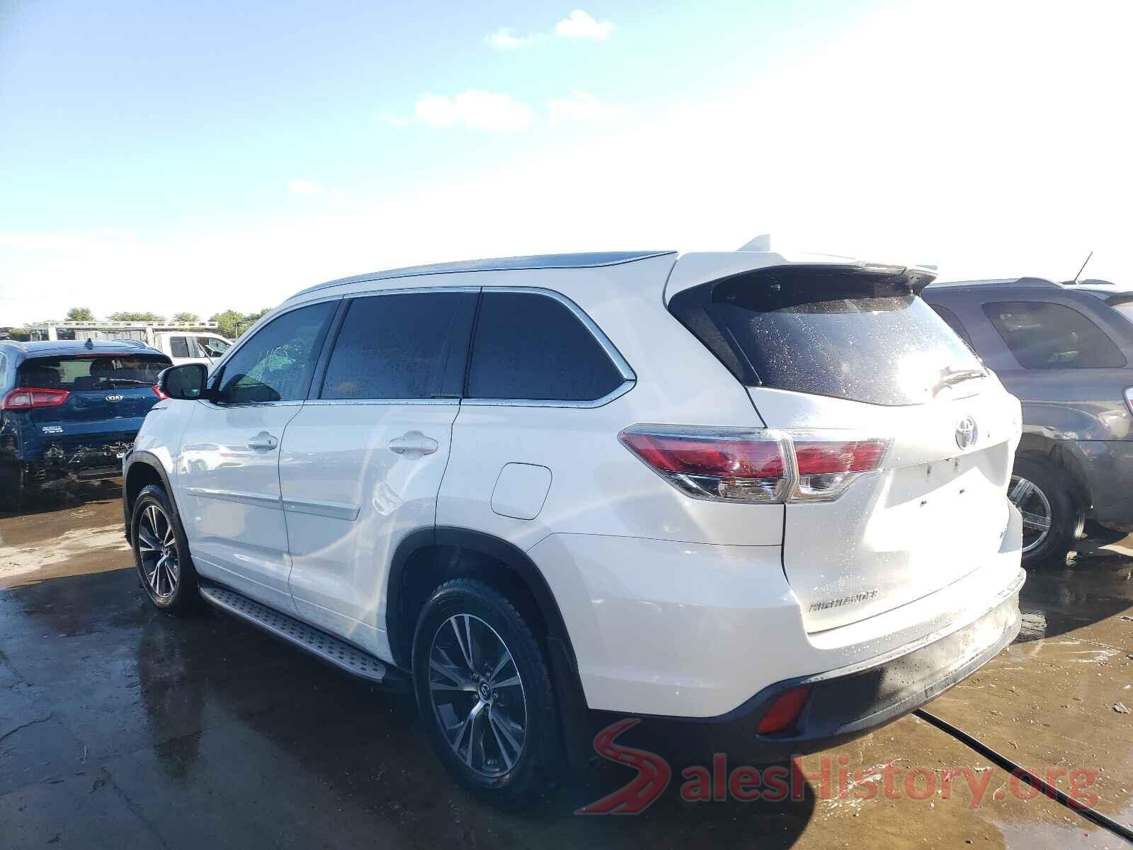 5tdkkrfh6gs174229 2016 TOYOTA HIGHLANDER