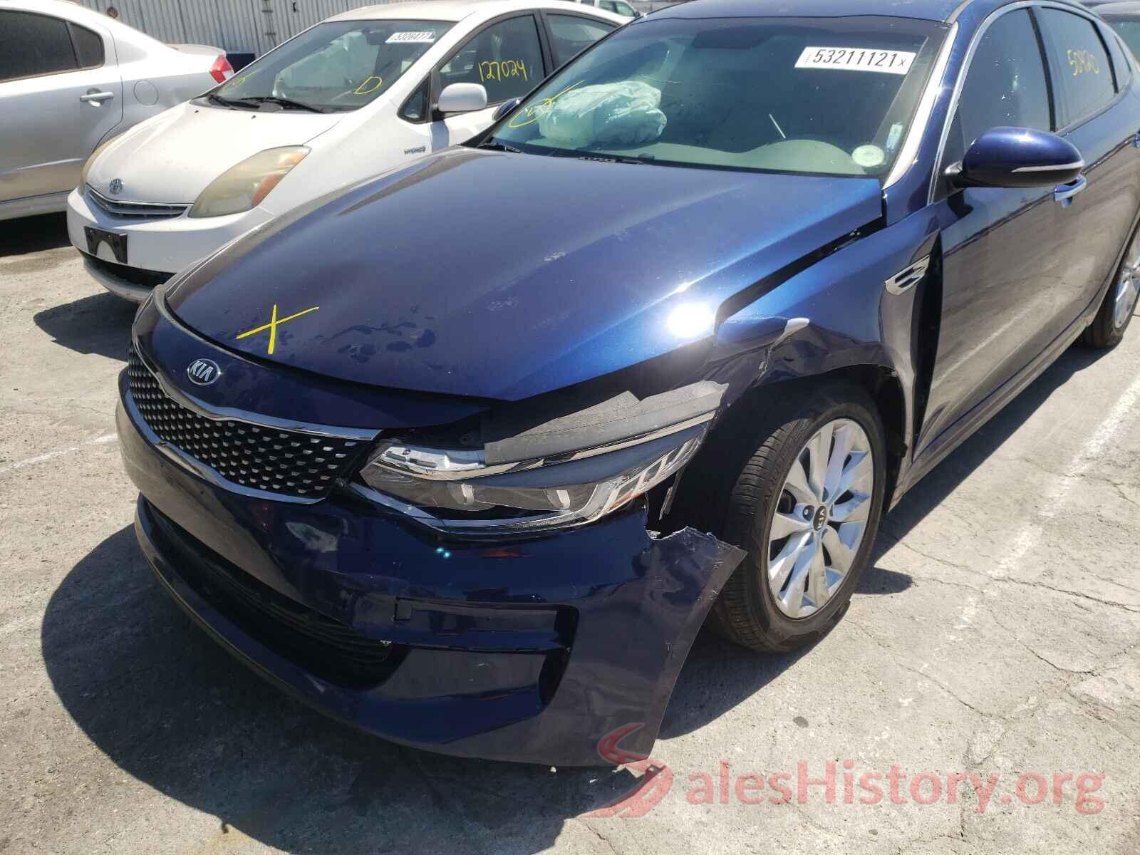 5XXGU4L37HG160130 2017 KIA OPTIMA