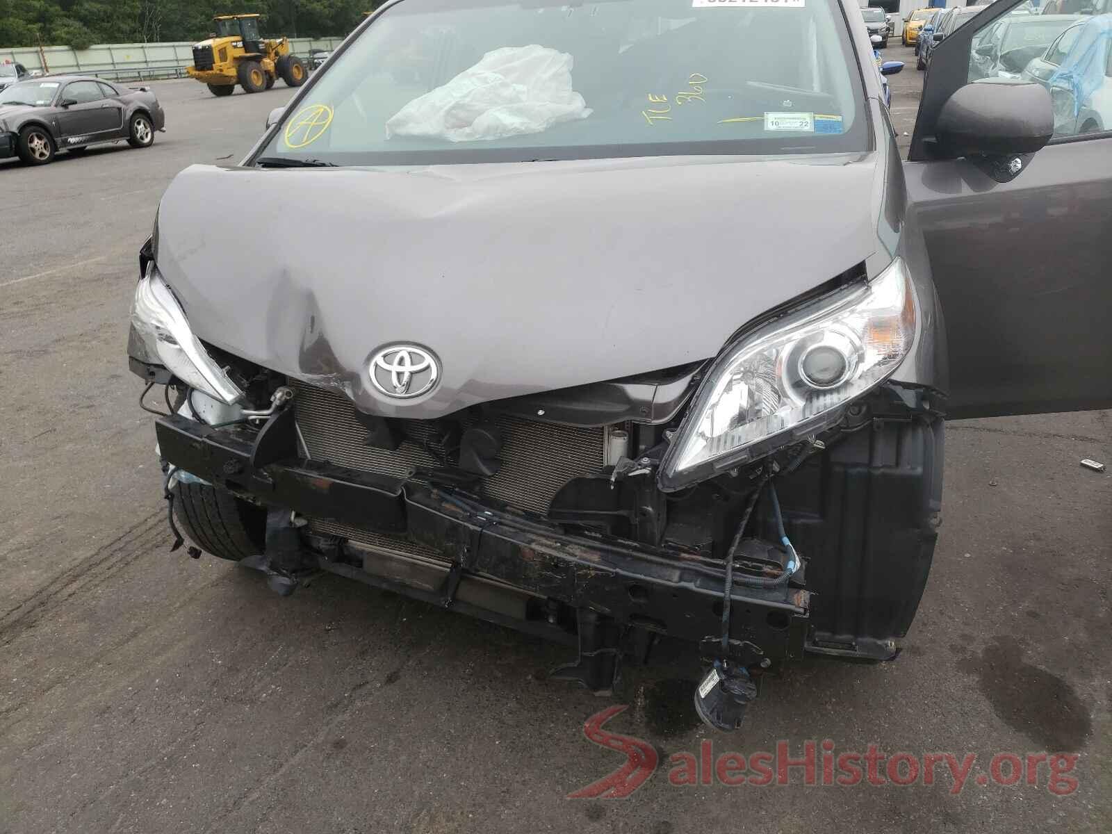 5TDDK3DC3GS142884 2016 TOYOTA SIENNA