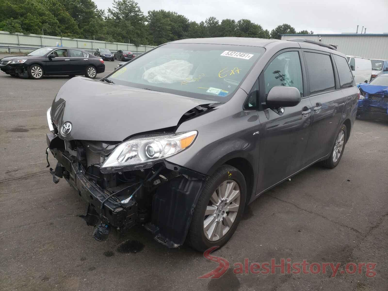 5TDDK3DC3GS142884 2016 TOYOTA SIENNA