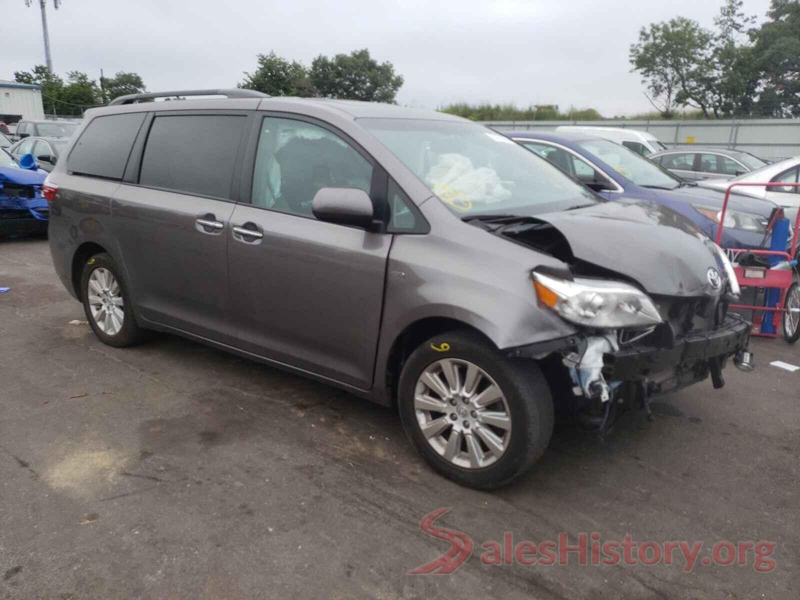 5TDDK3DC3GS142884 2016 TOYOTA SIENNA