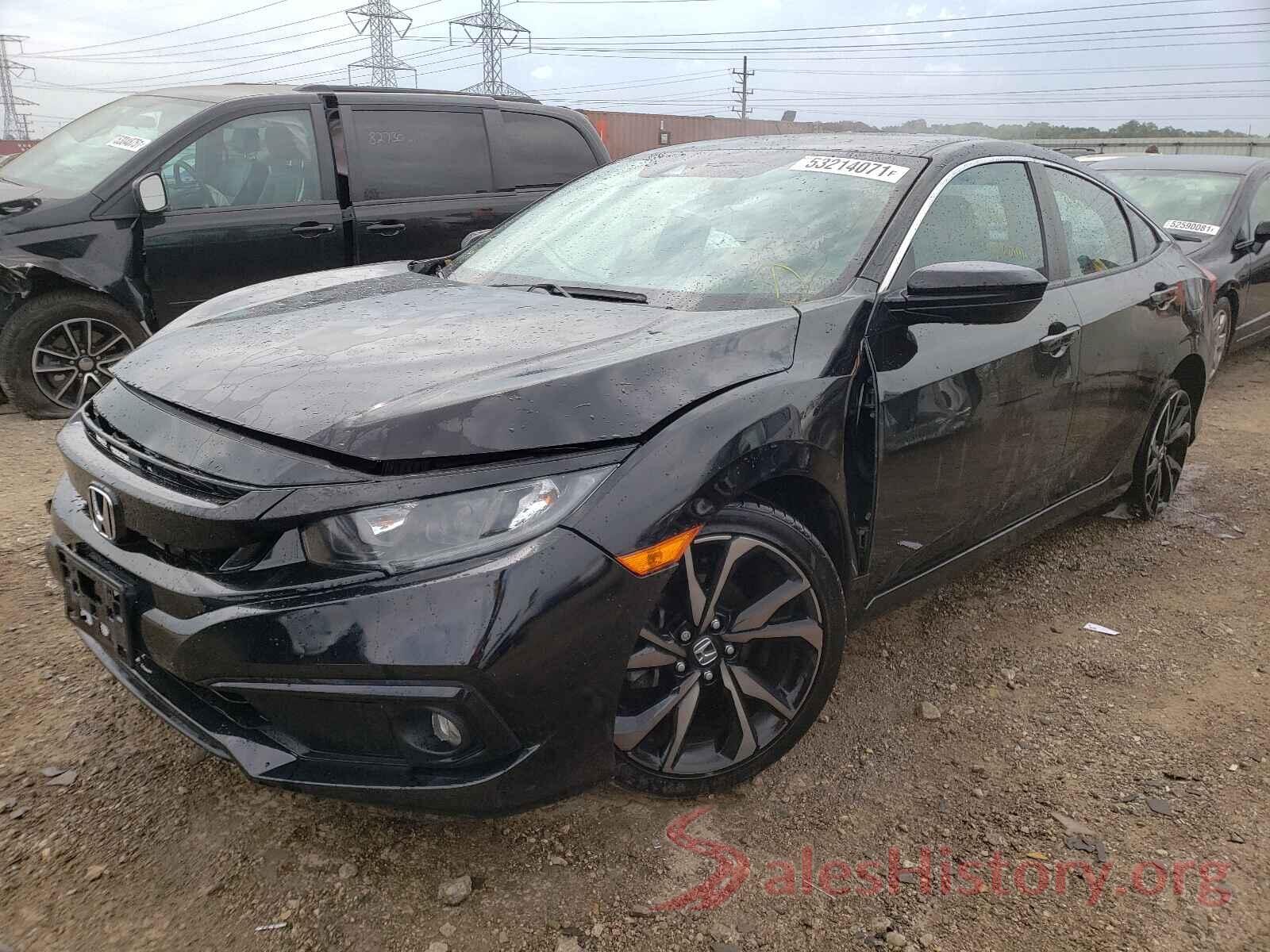 2HGFC2F8XKH572719 2019 HONDA CIVIC