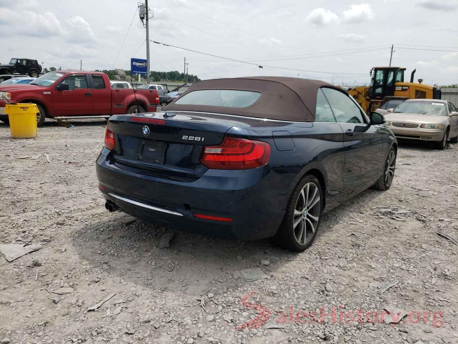 WBA1K9C55GV710418 2016 BMW 2 SERIES