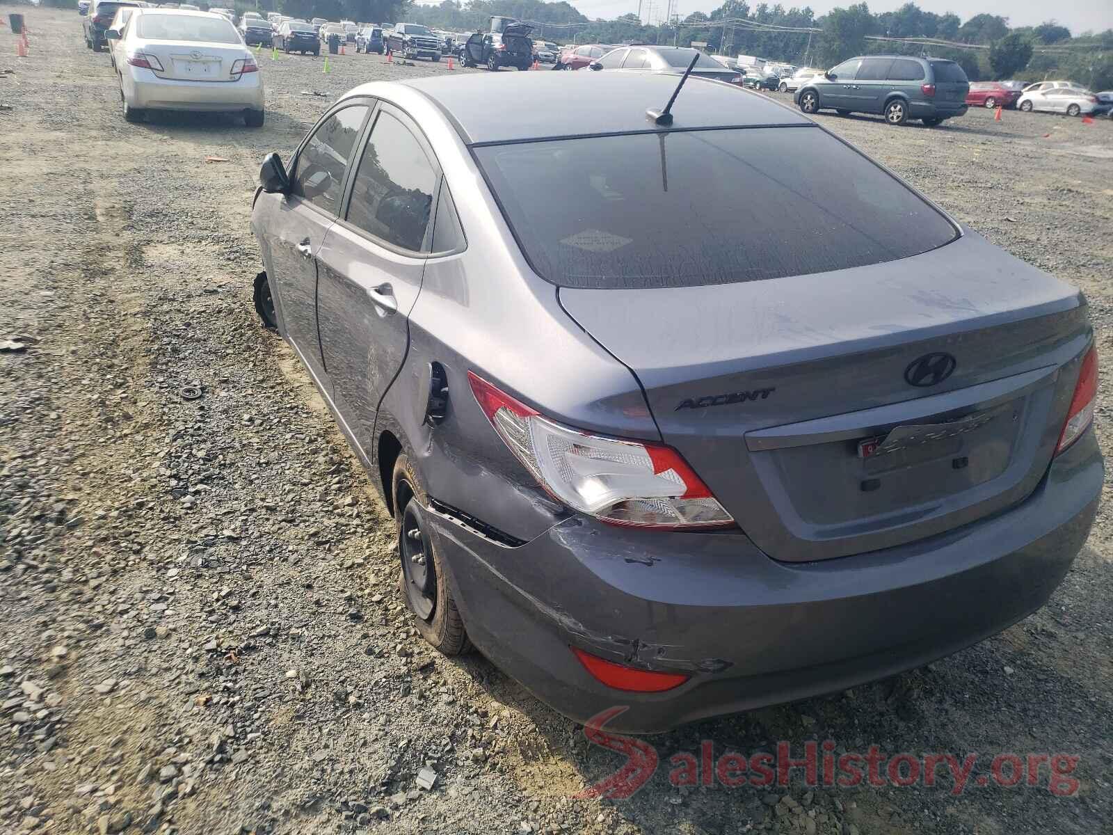 KMHCT4AE0HU255155 2017 HYUNDAI ACCENT