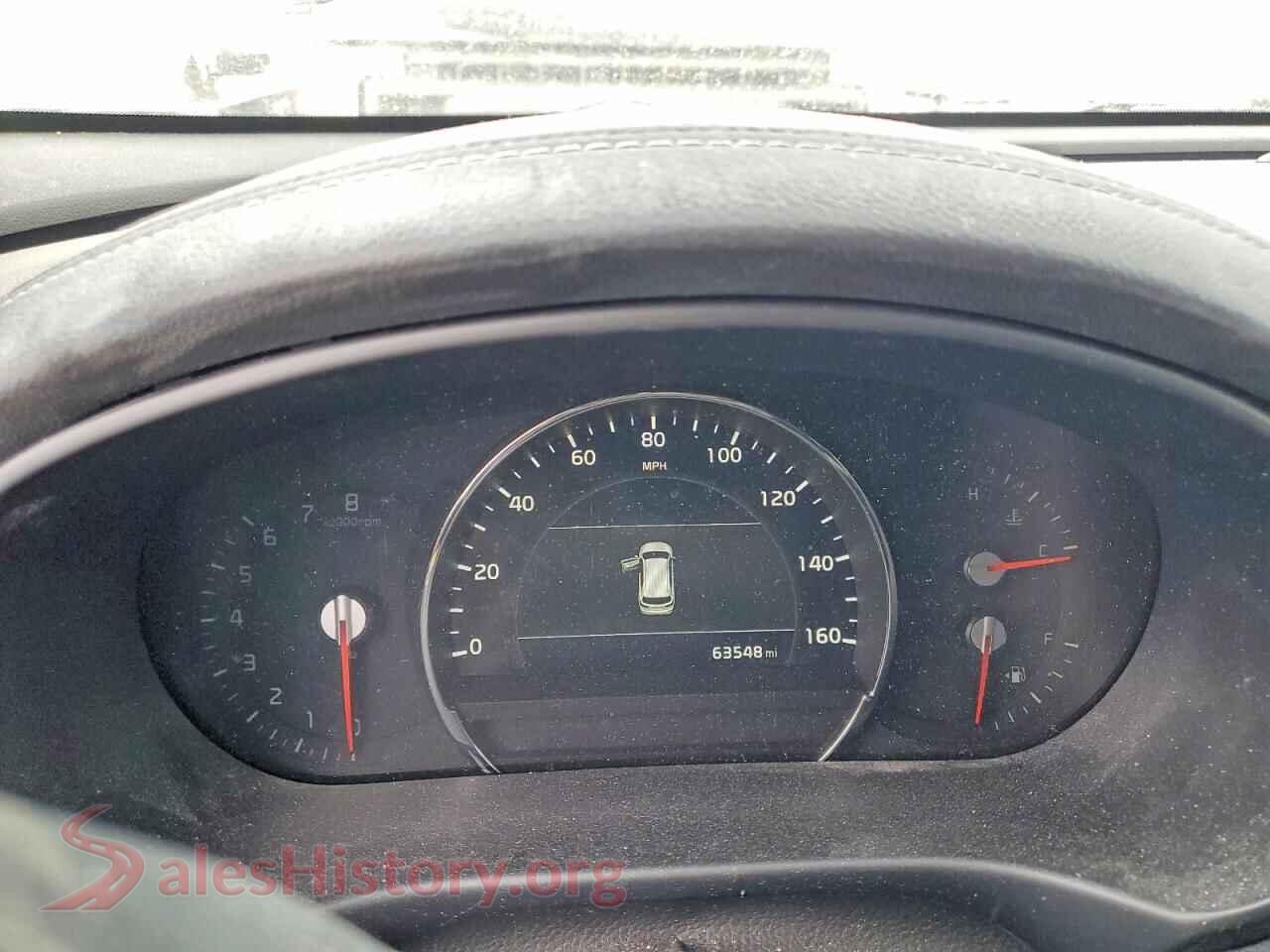 2019 KIA SORENTO VIN 5XYPKDA59KG538705, interior center console